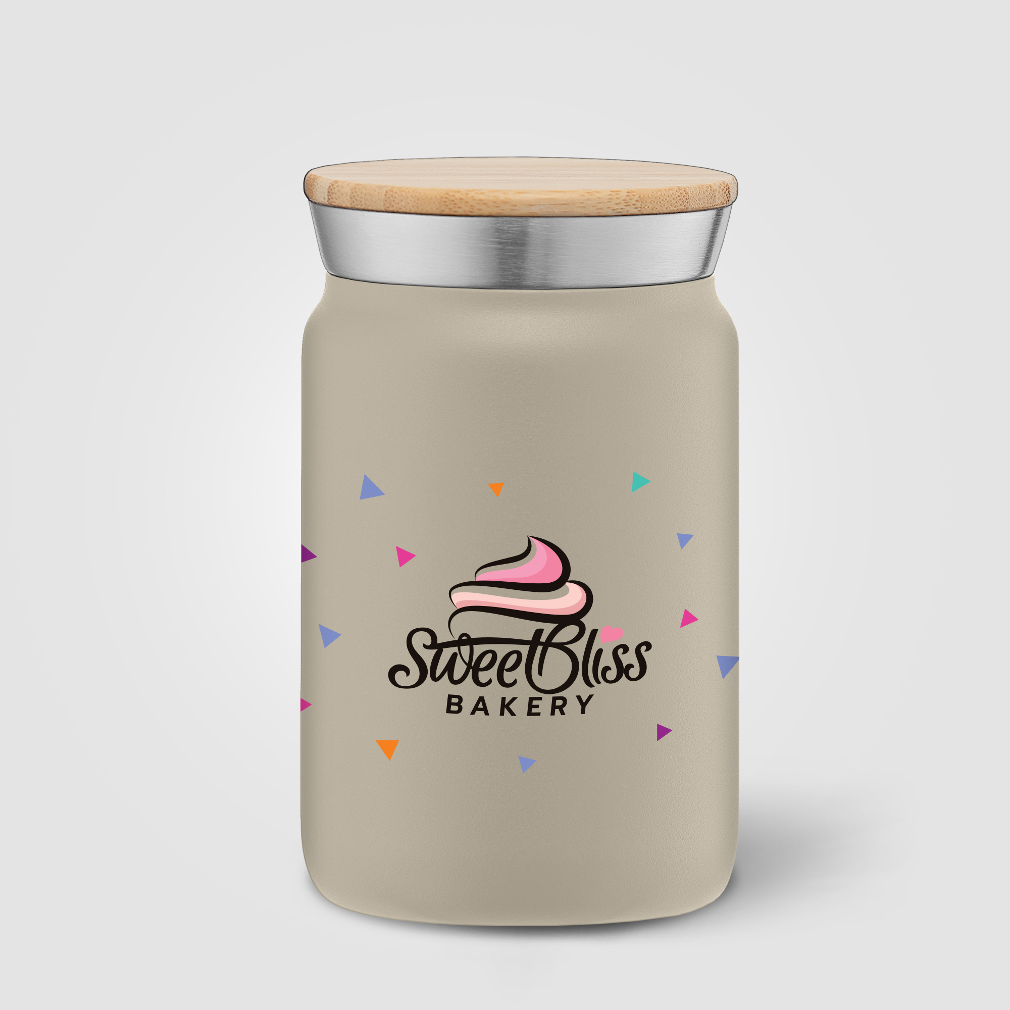 Nordic - 9 oz. Double Wall Copper-Lined Stainless Steel Tumbler with Bamboo Lid 44