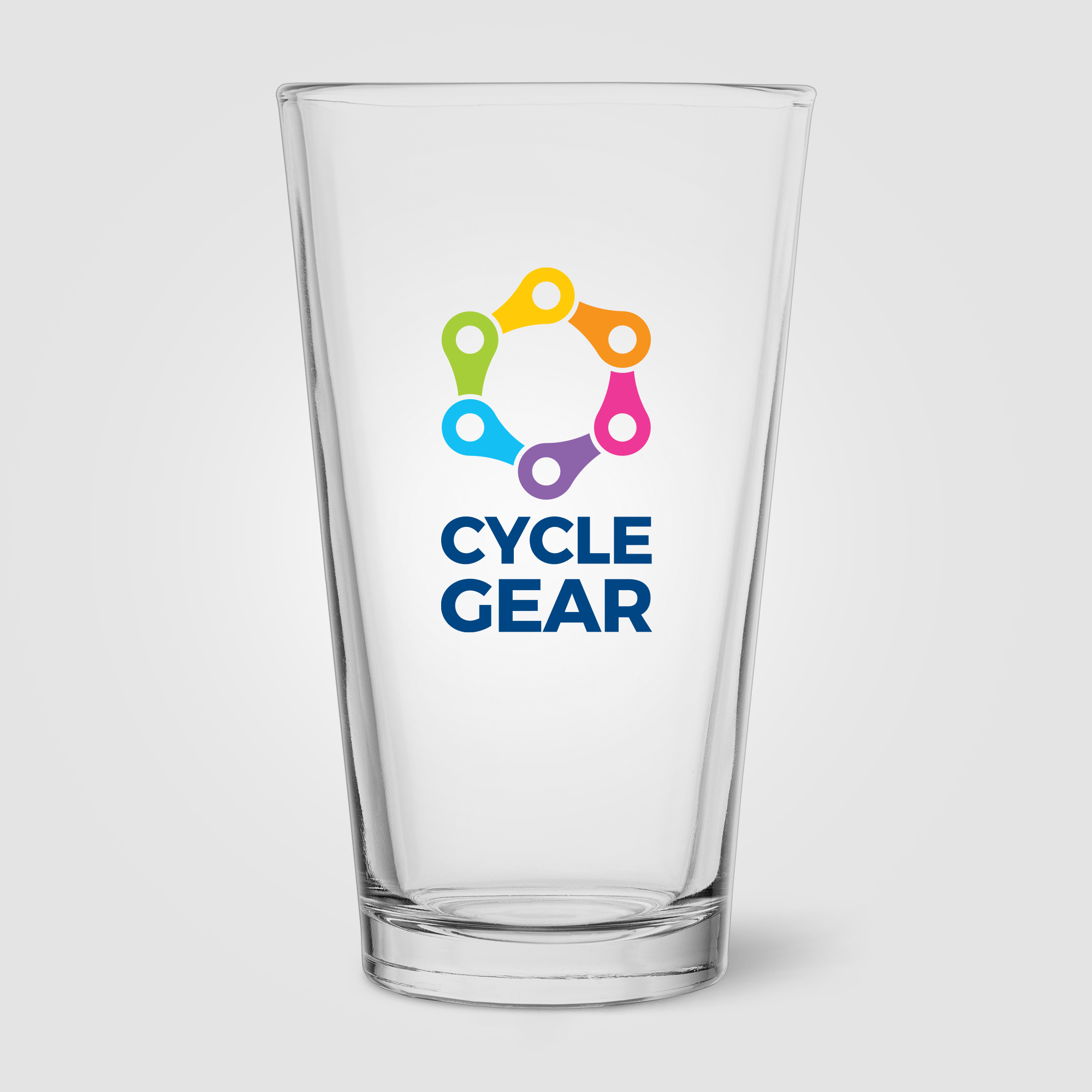 Taper Beer Glass - 16 oz.