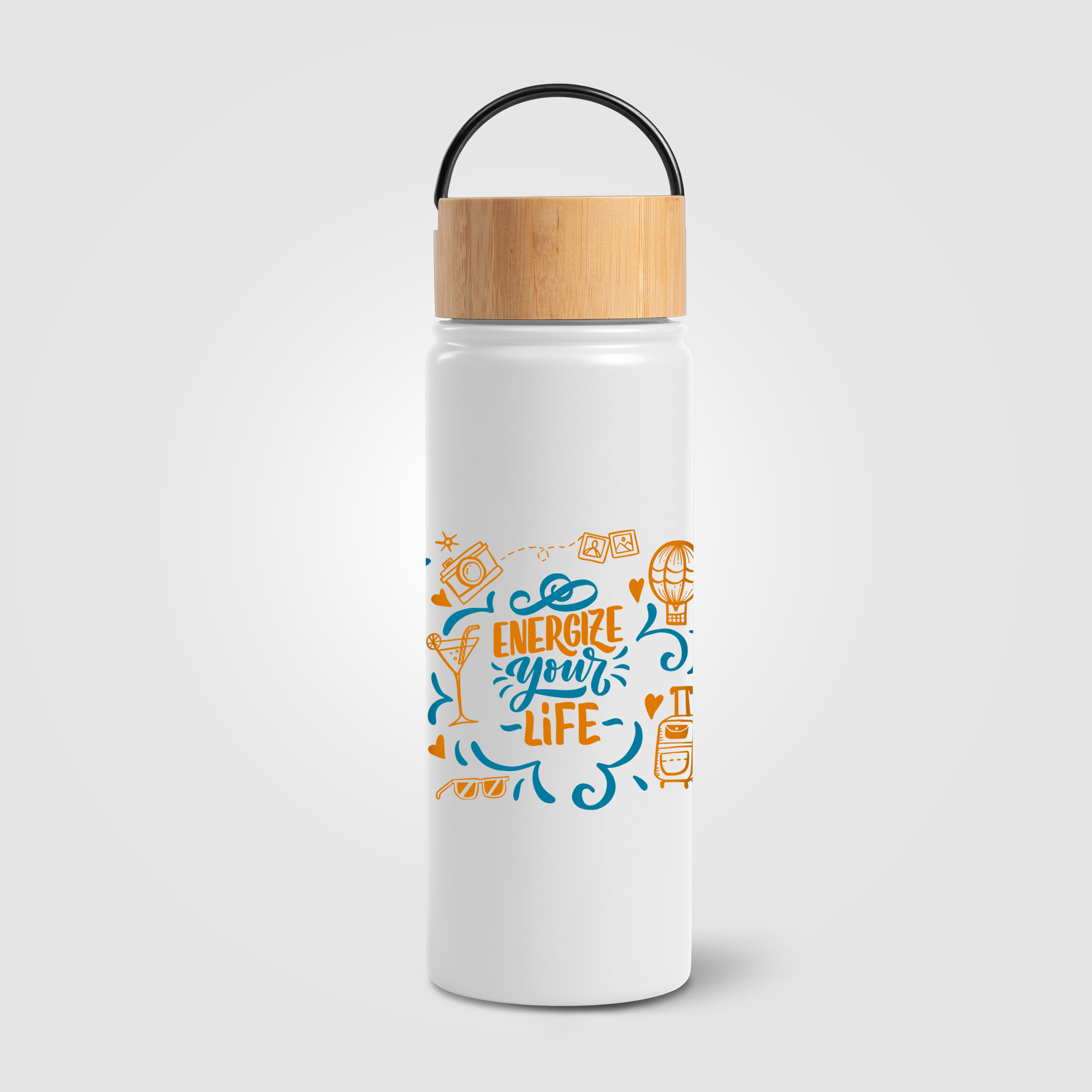 Reborn - 18 oz. Double Wall Stainless Steel Bottle, custom water bottle with logo imprint 11