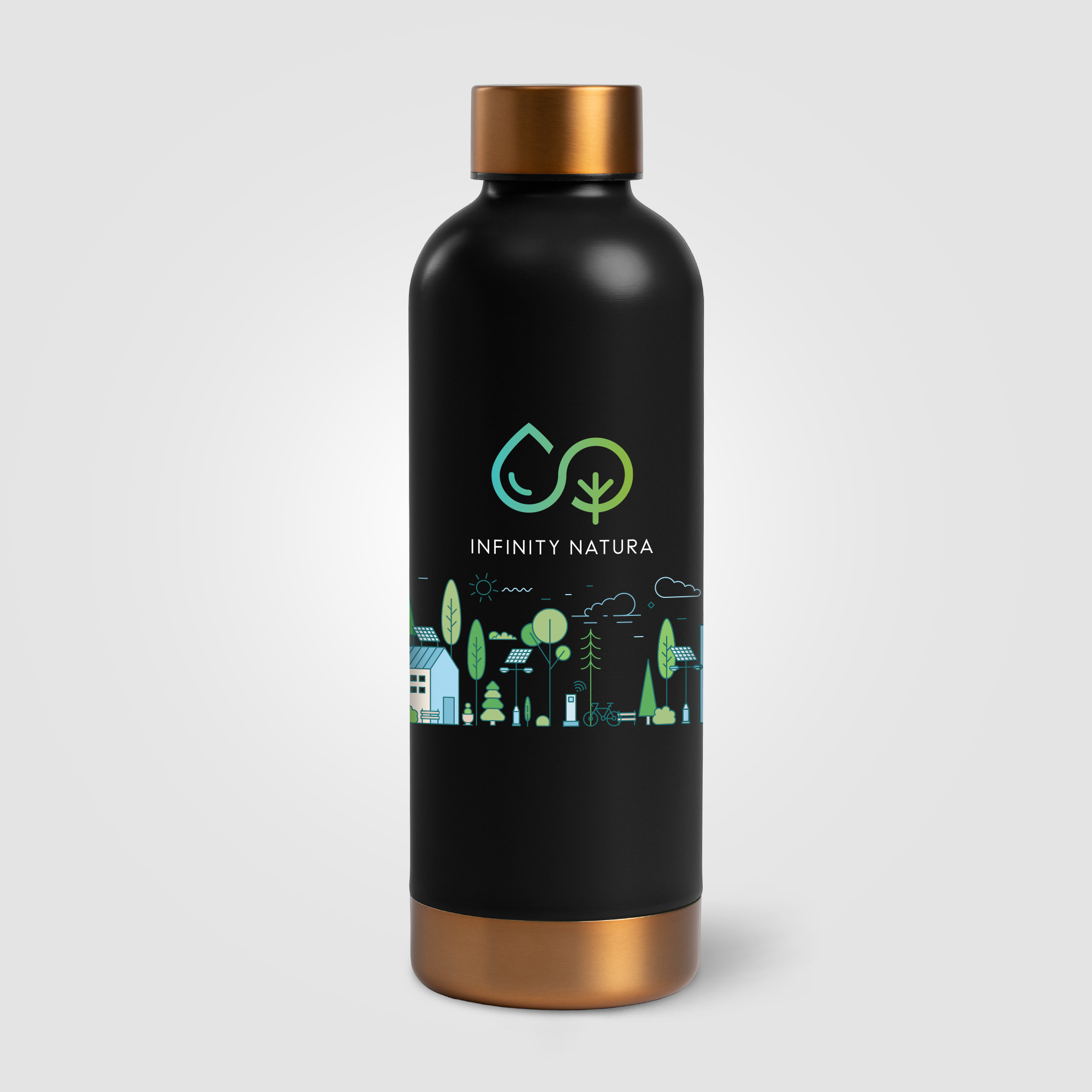 Astrid - 18 oz. Double Wall Stainless Steel Bottle 34