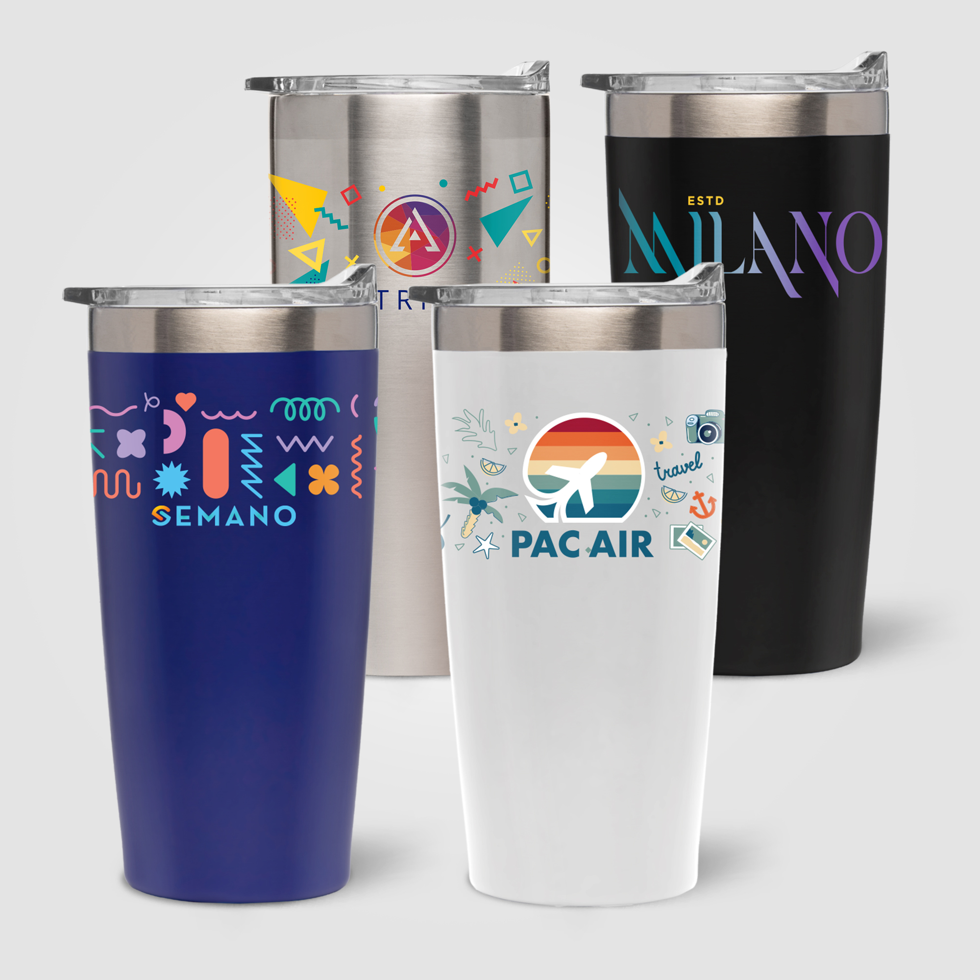 Kona - 18 oz. Double-Wall Stainless Tumbler
