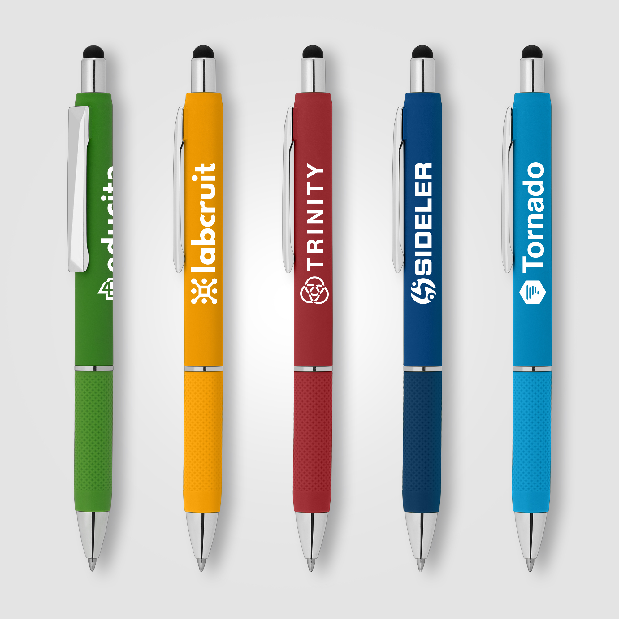 Serena Retractable Gel Pen w/Stylus