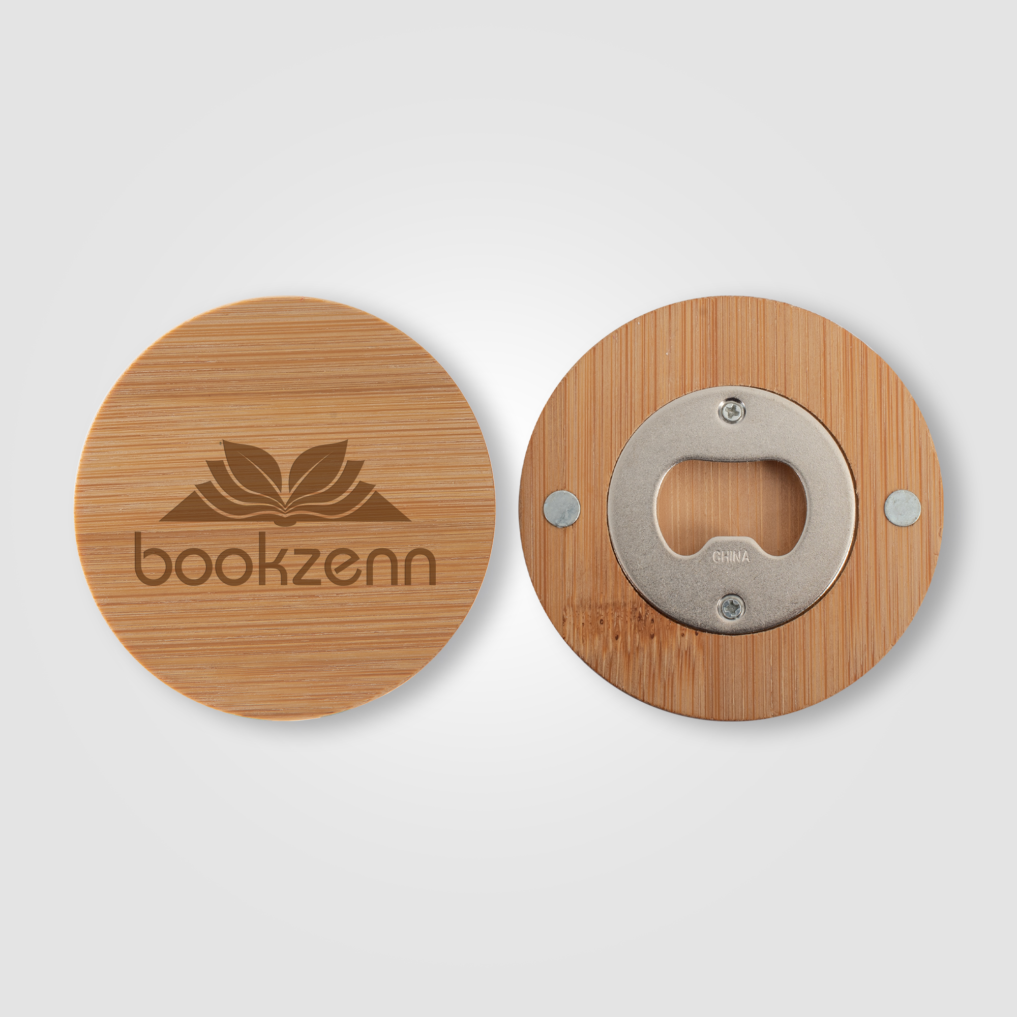 Bamboo Magnetic Bottle Opener