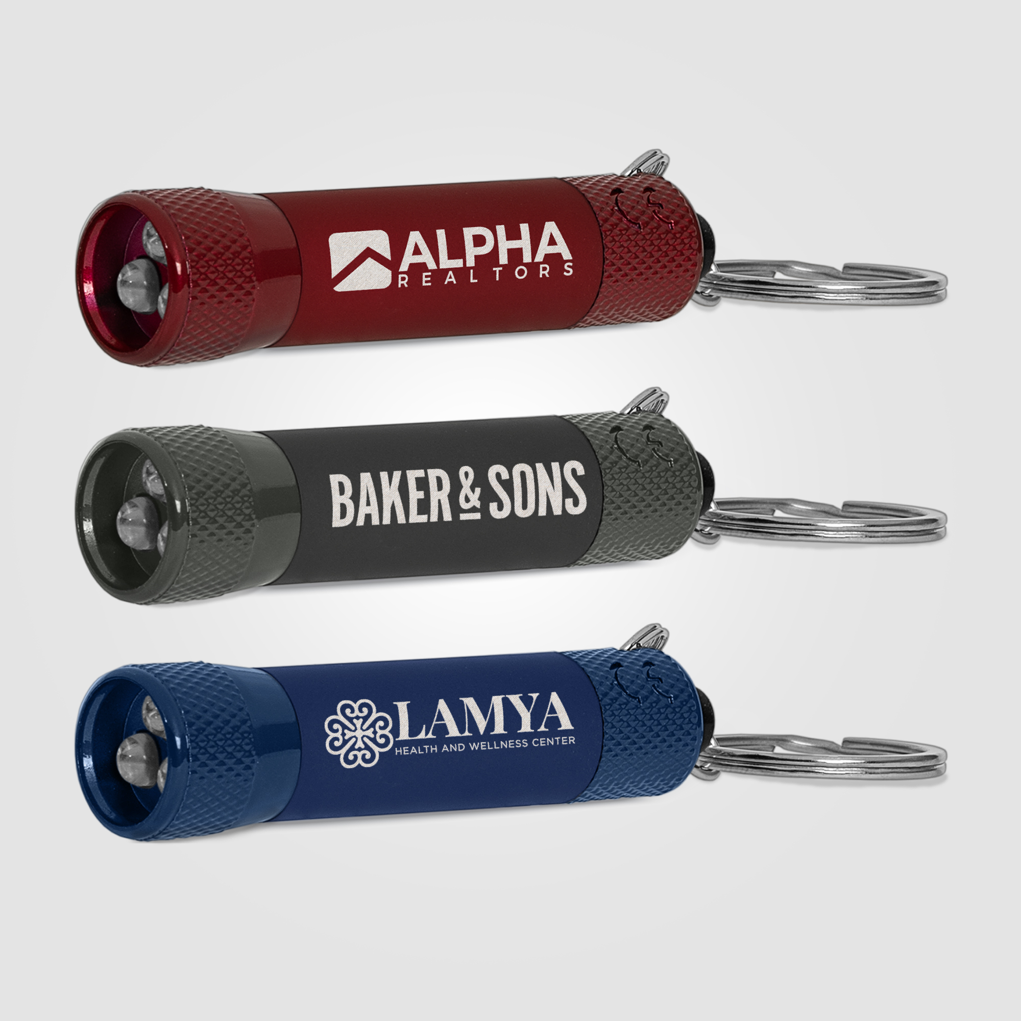 Chroma Softy Monochrome Classic - LED Flashlight with Keyring 9