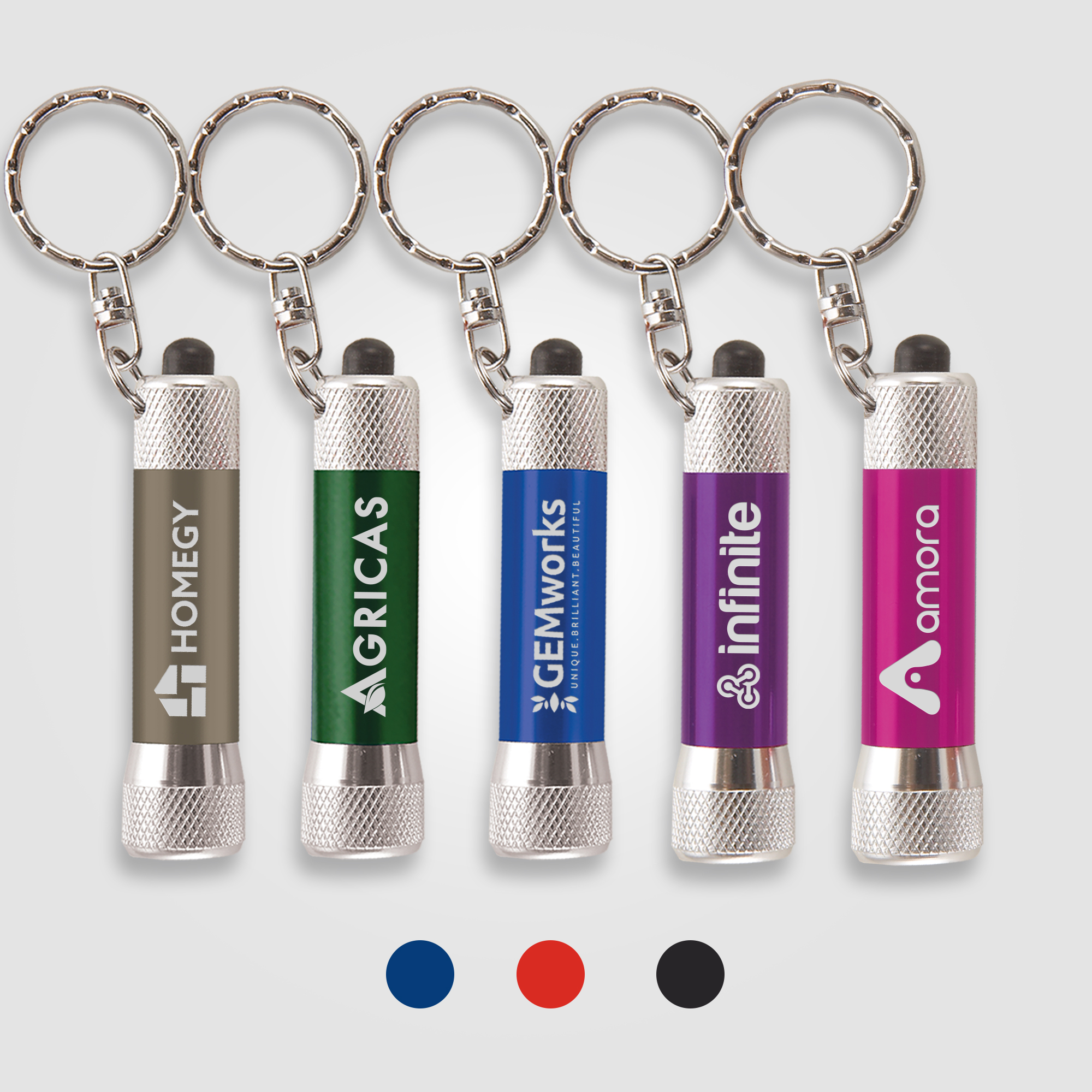 Chroma - LED Flashlight with Keyring 64