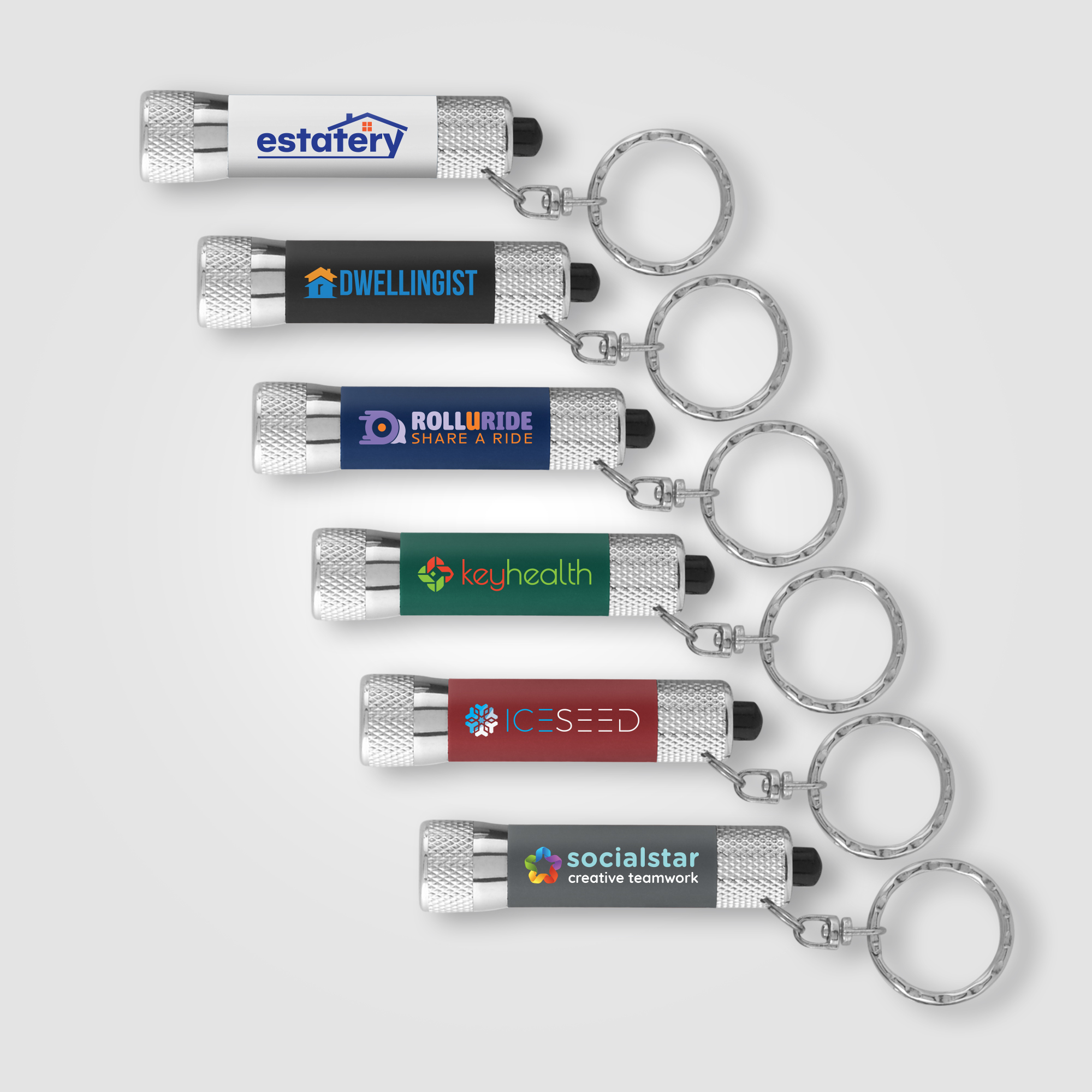 Chroma Softy - LED Flashlight with Keyring 1
