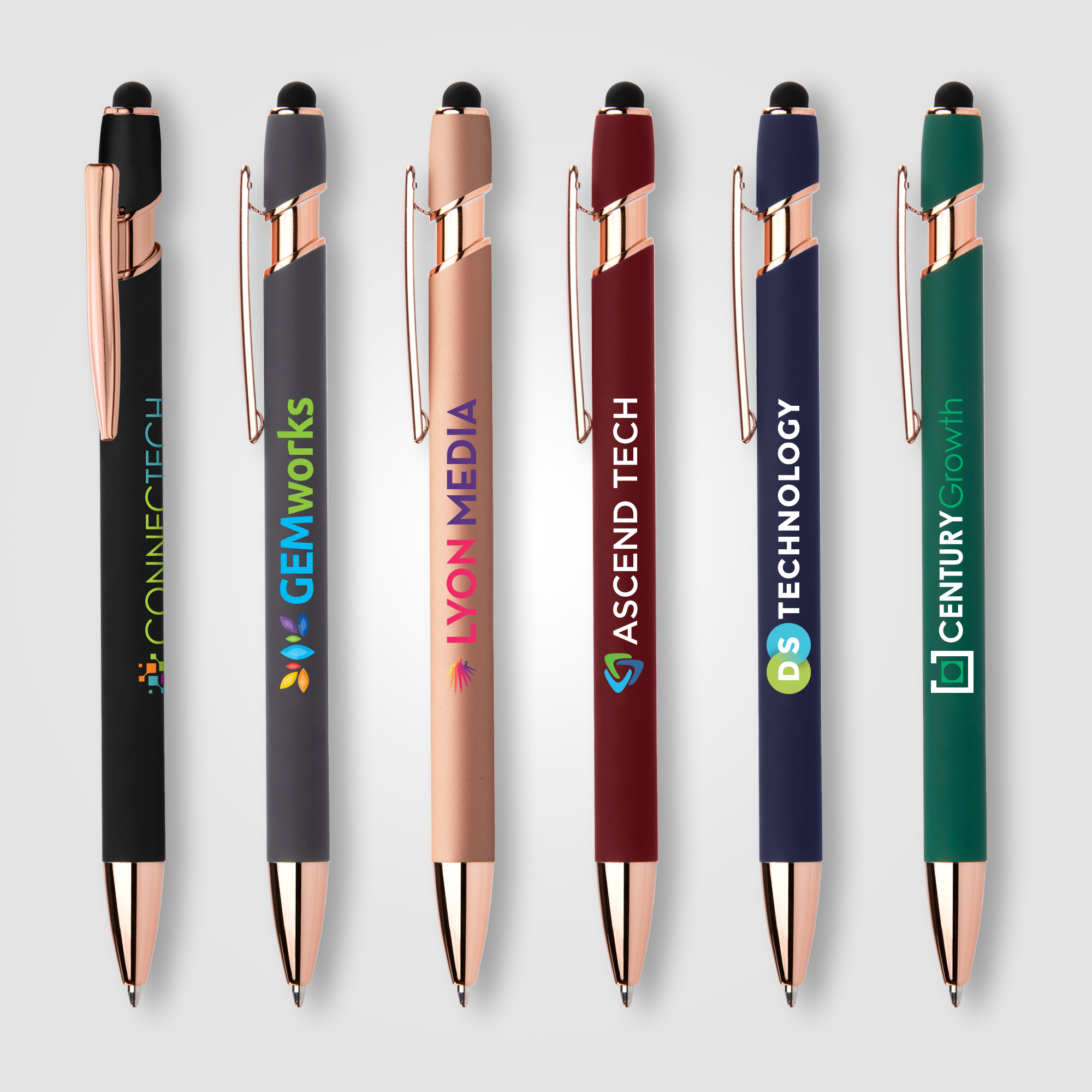 Ellipse Gel Softy Rose Gold w/Stylus 2