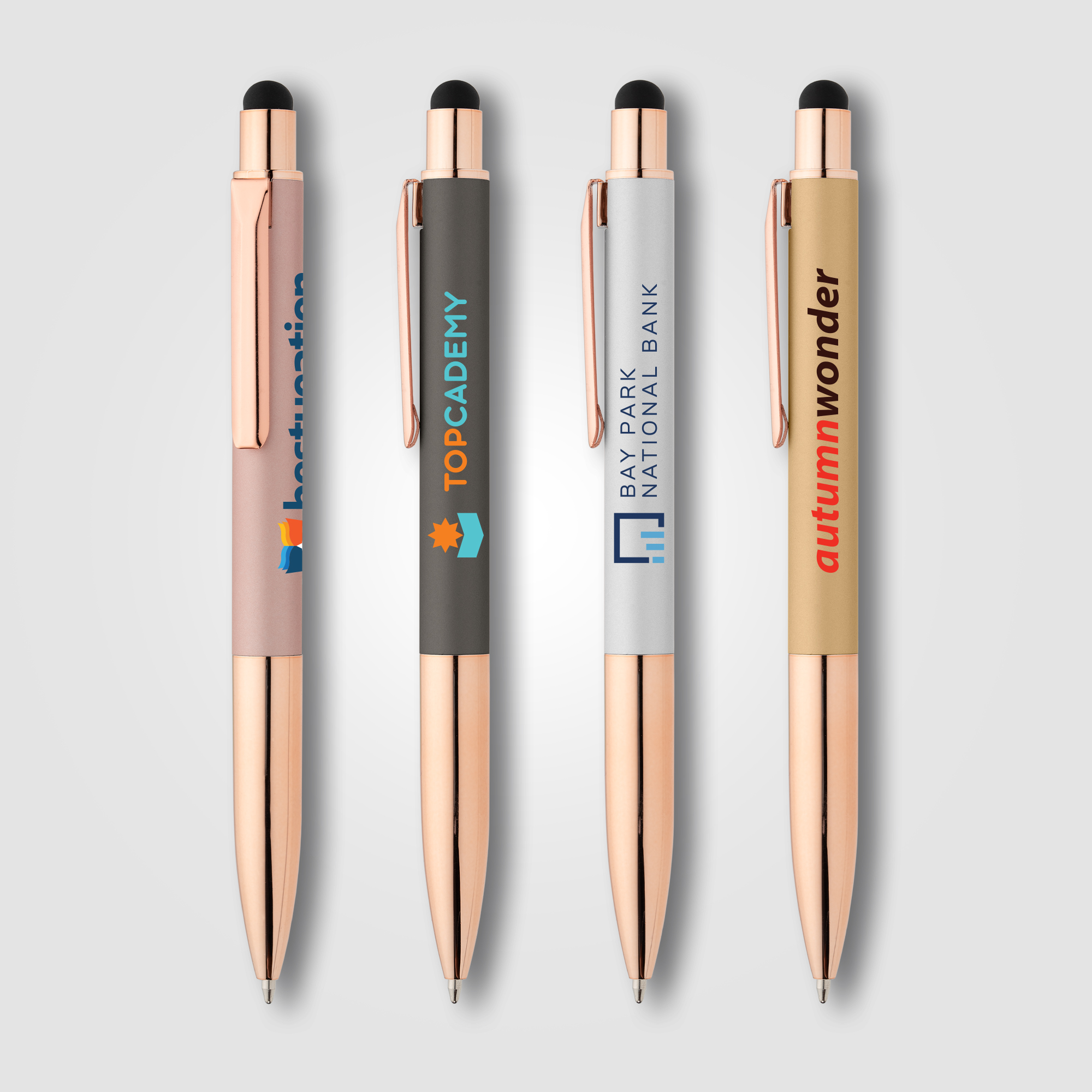 Baltic Softy Rose Gold Pen w/ Stylus 2
