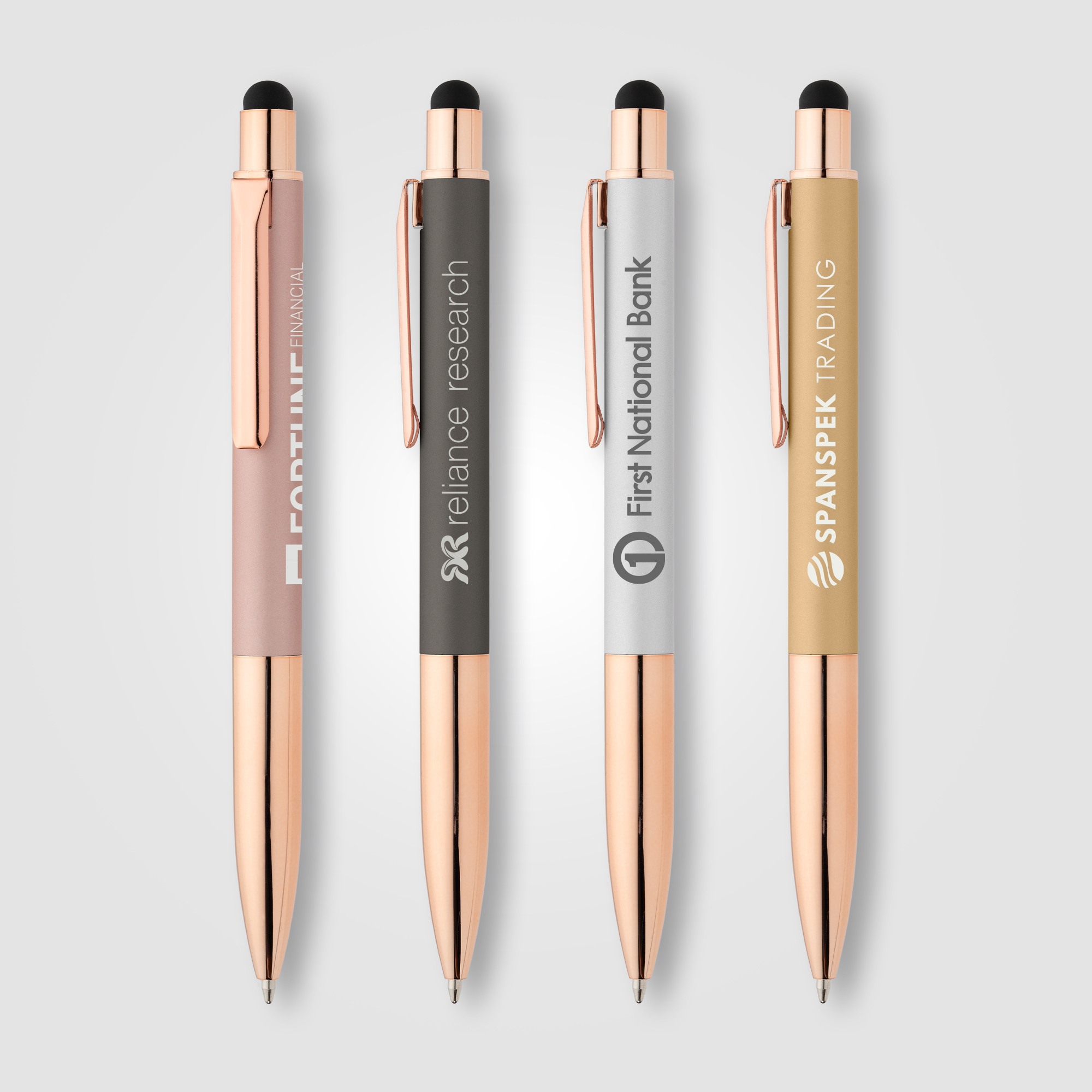 Baltic Softy Rose Gold Pen w/ Stylus 3