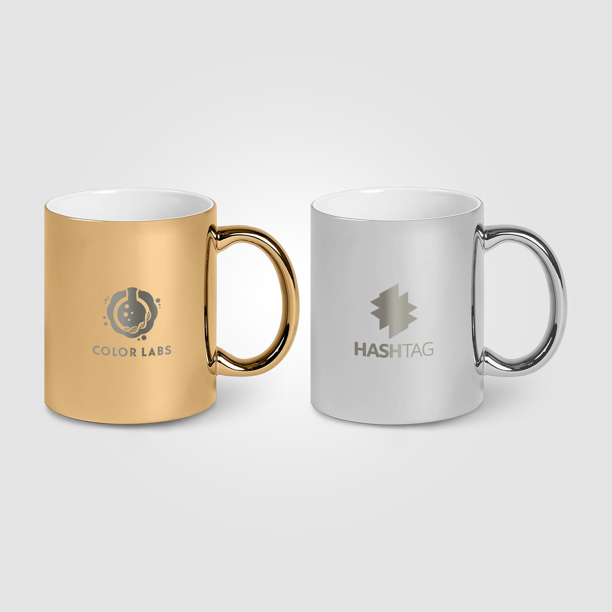 Deco - 11 oz. Metallic Ceramic Mug 7