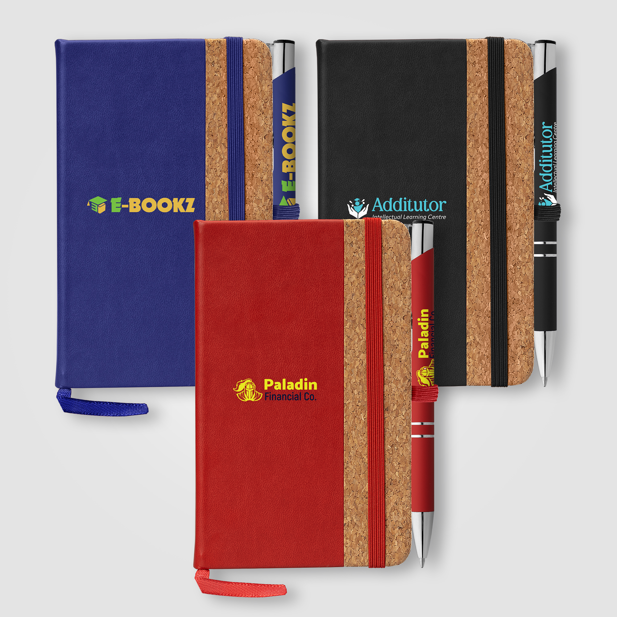 Miller Cork Notebook & Tres-Chic Pen Gift Set 1