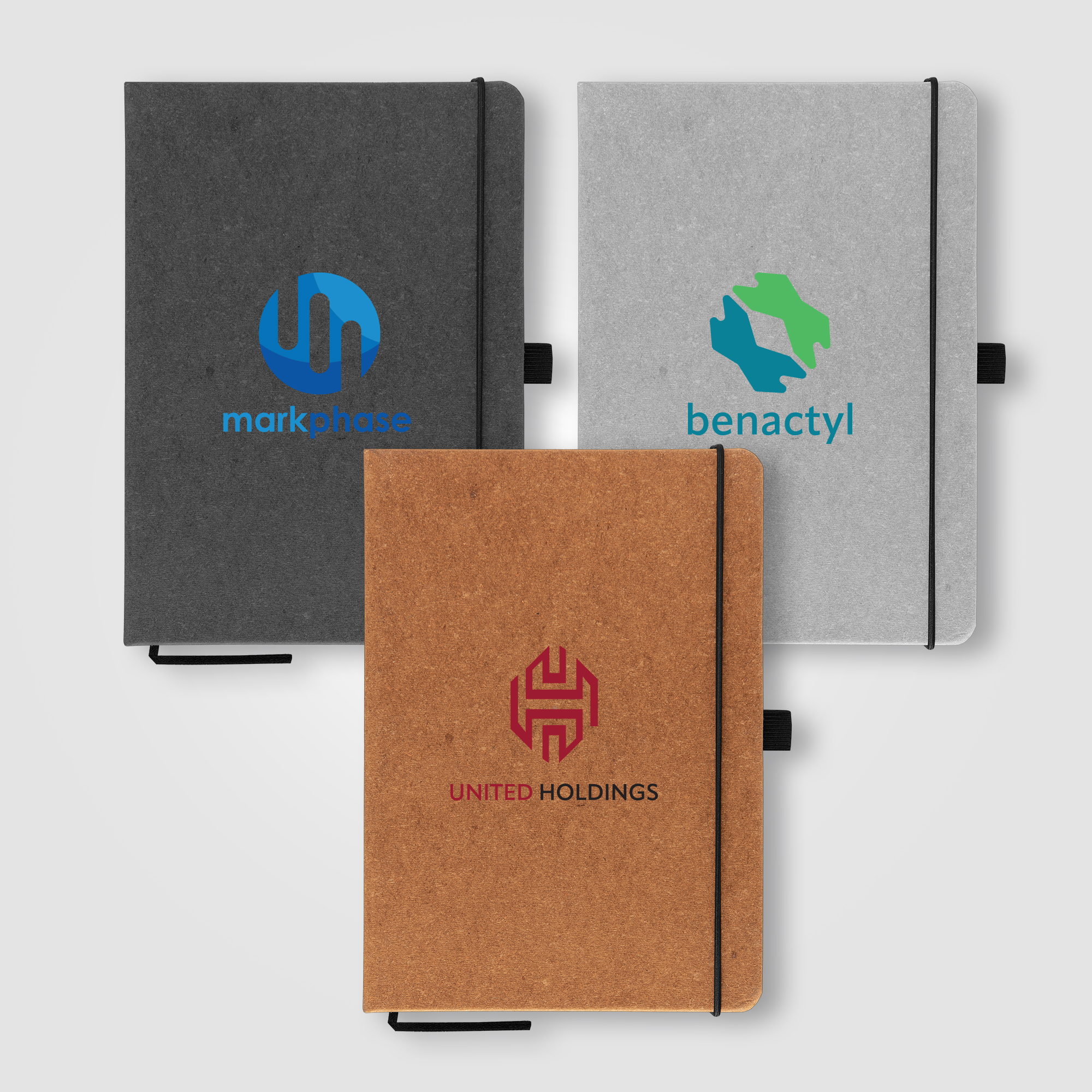 Carson 5.8" x 8.3" Recycled PU Leather Notebook 3