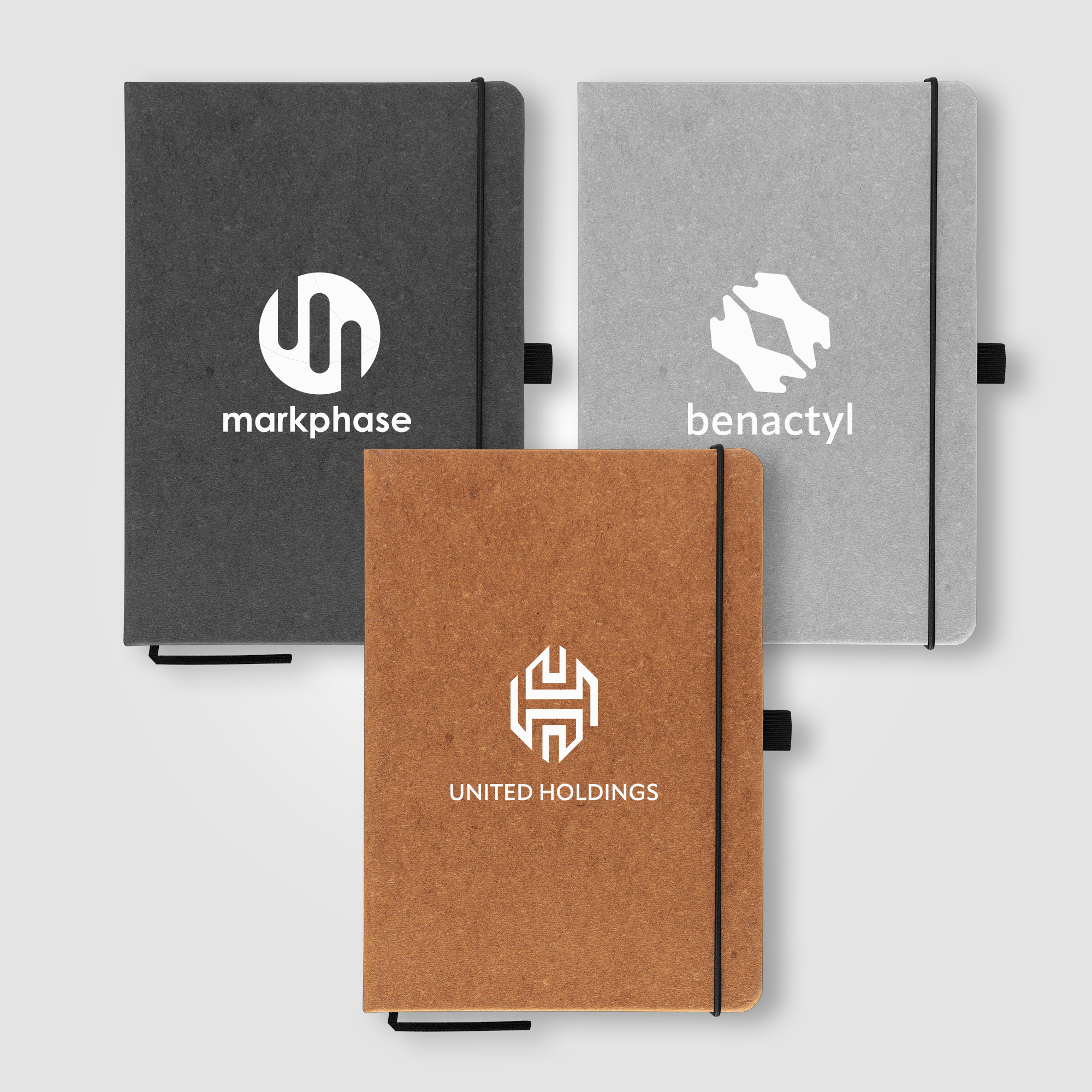 Carson 5.8" x 8.3" Recycled PU Leather Notebook 4