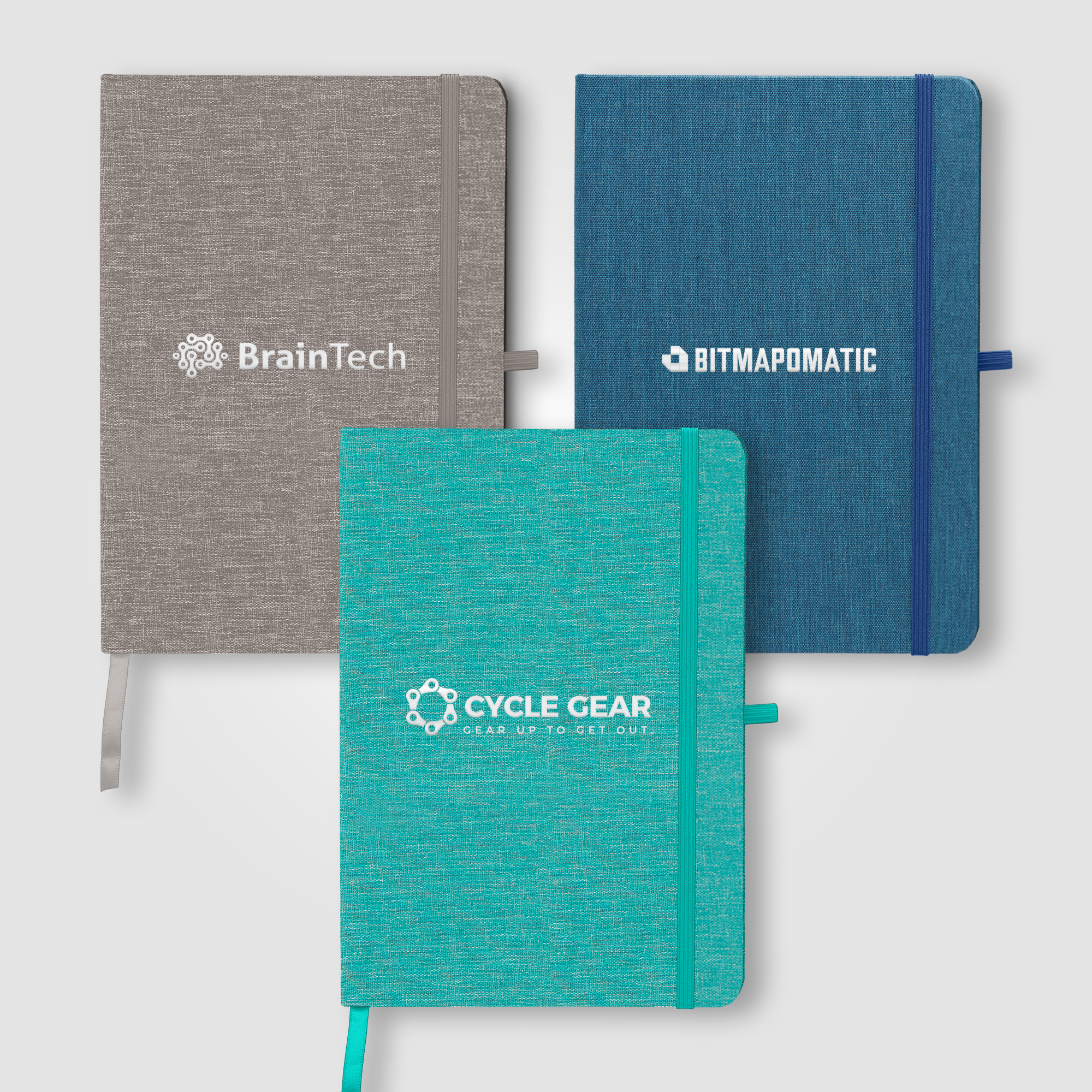 Melville 5.8" x 8.3" RPET Notebook 4