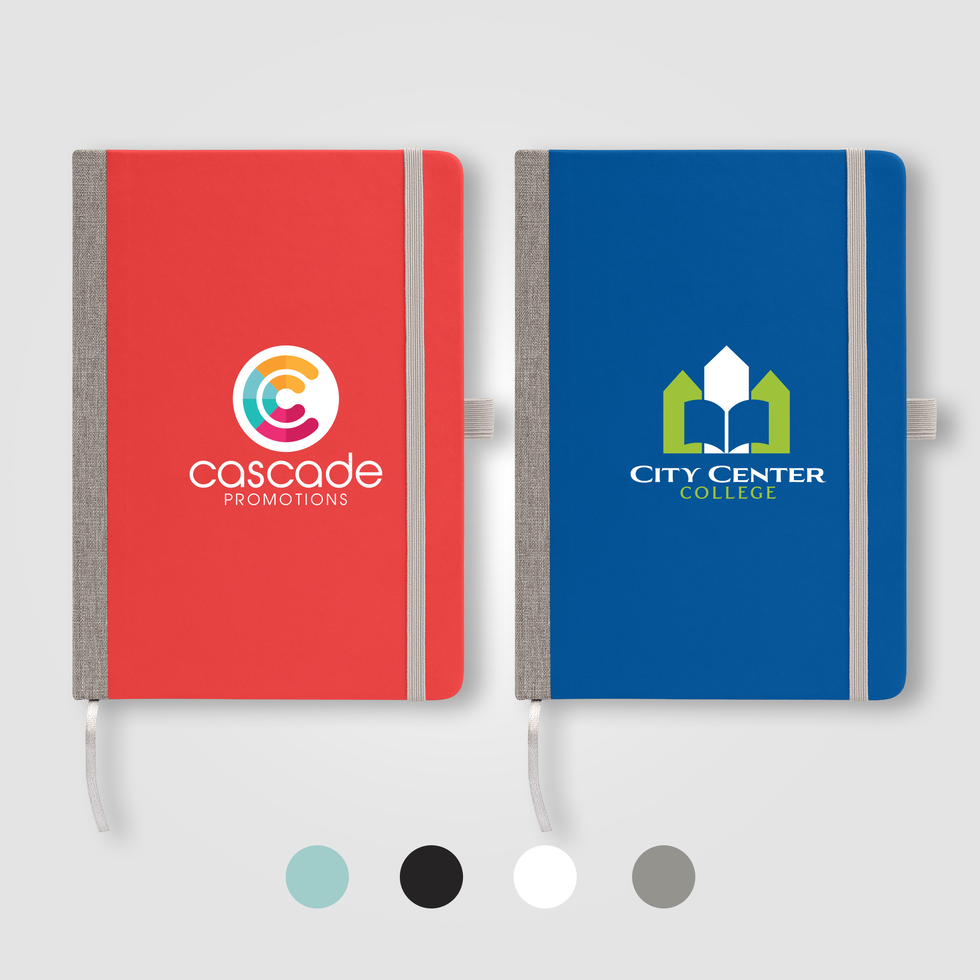 Steinbeck - Recycled Two Tone Hard Cover Notebook 51