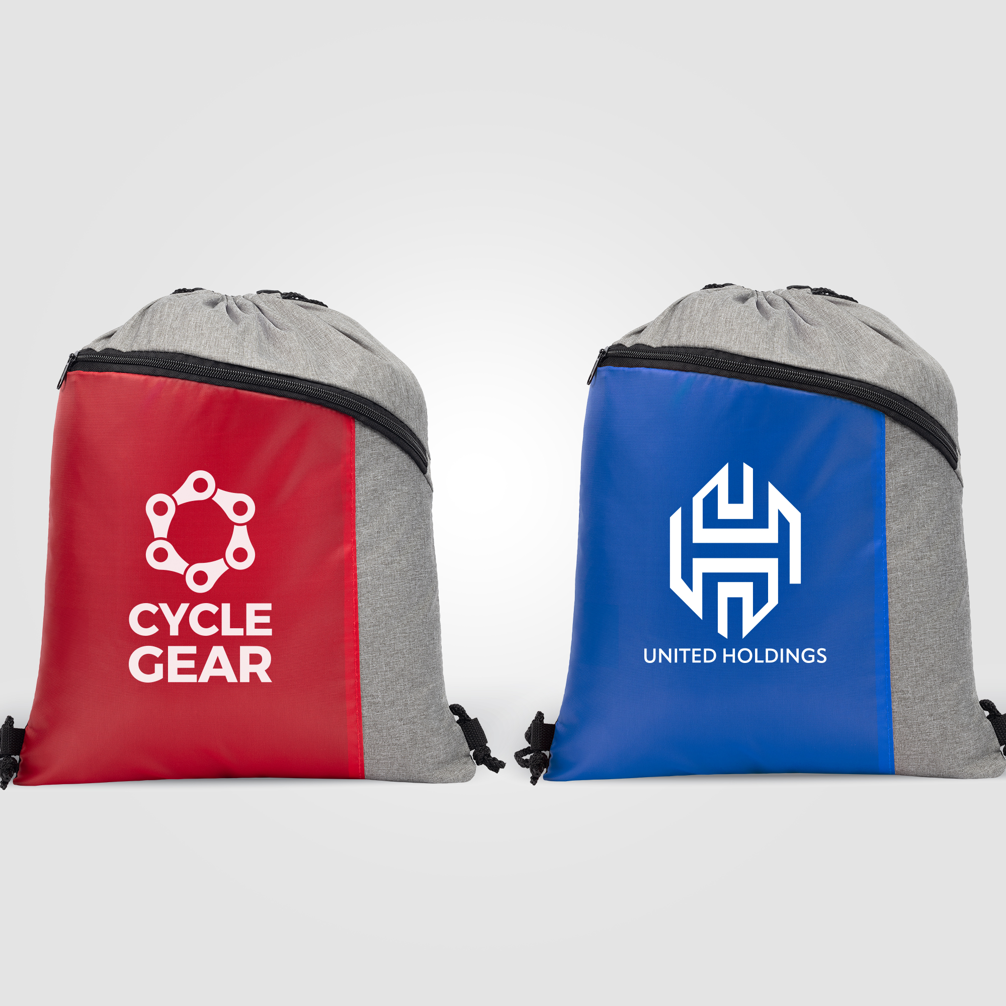 Geneva Drawstring Backpack - 210D Polyester 2