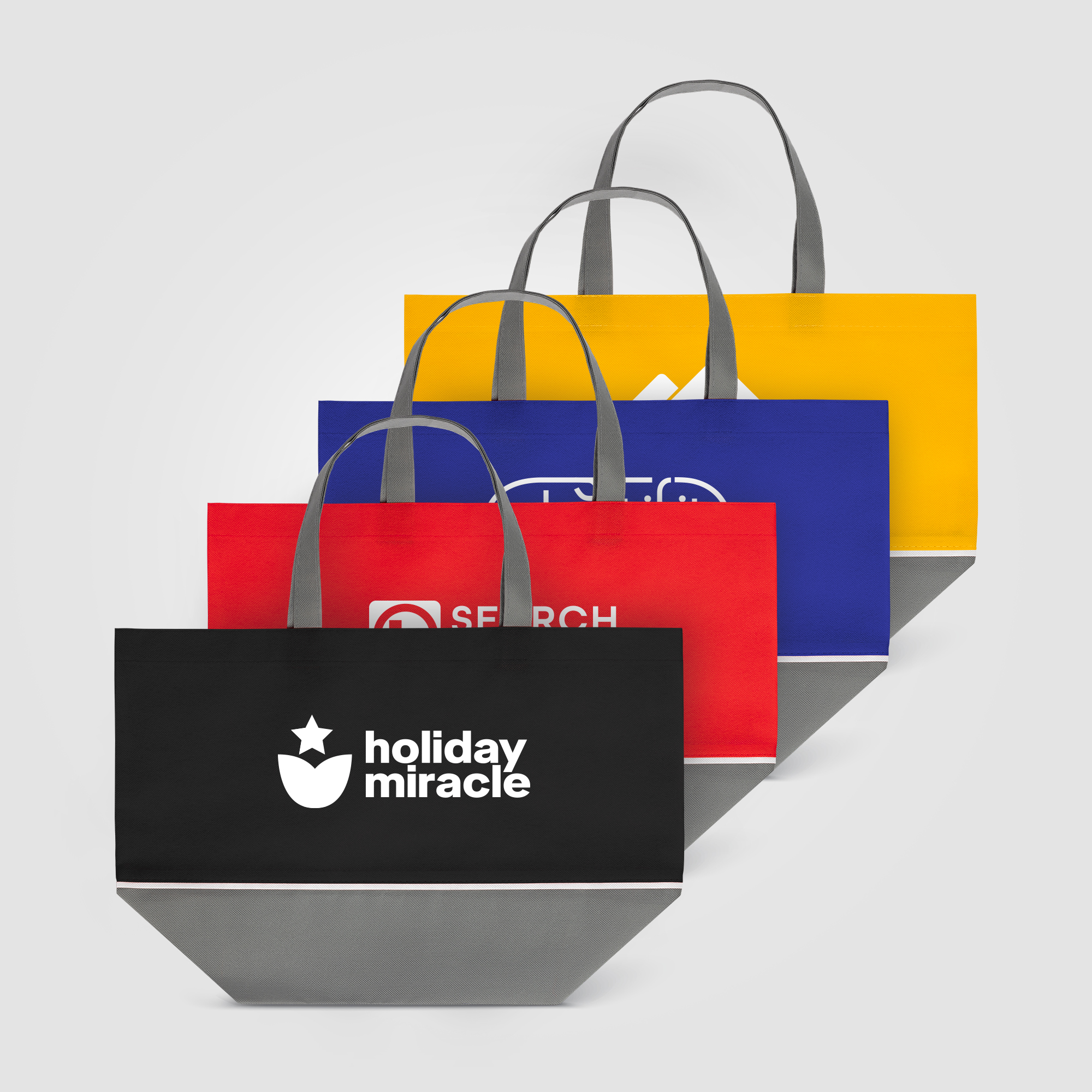 Julian Two-Tone - Non-Woven Tote Bag