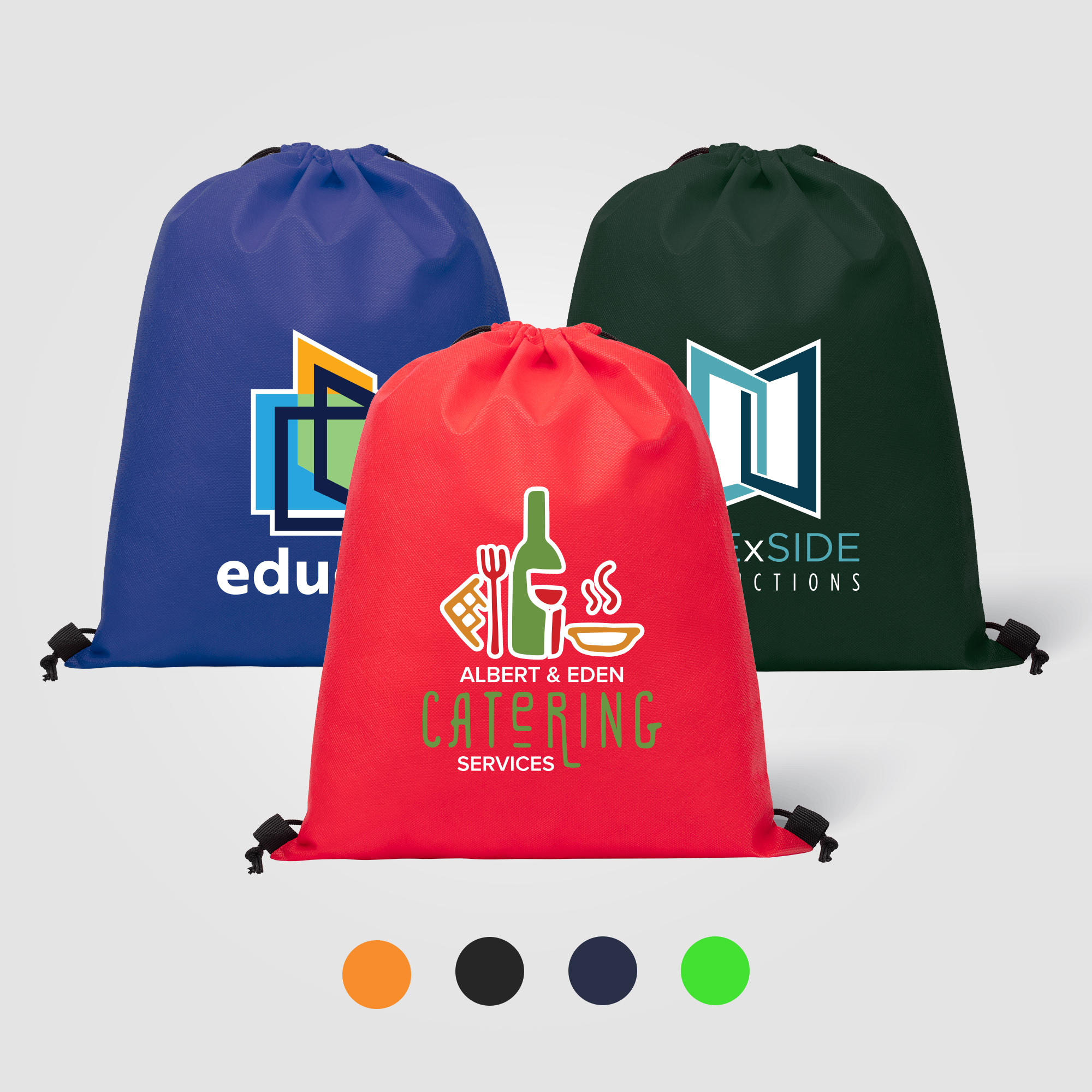 Gateway - Non-Woven Drawstring Backpack