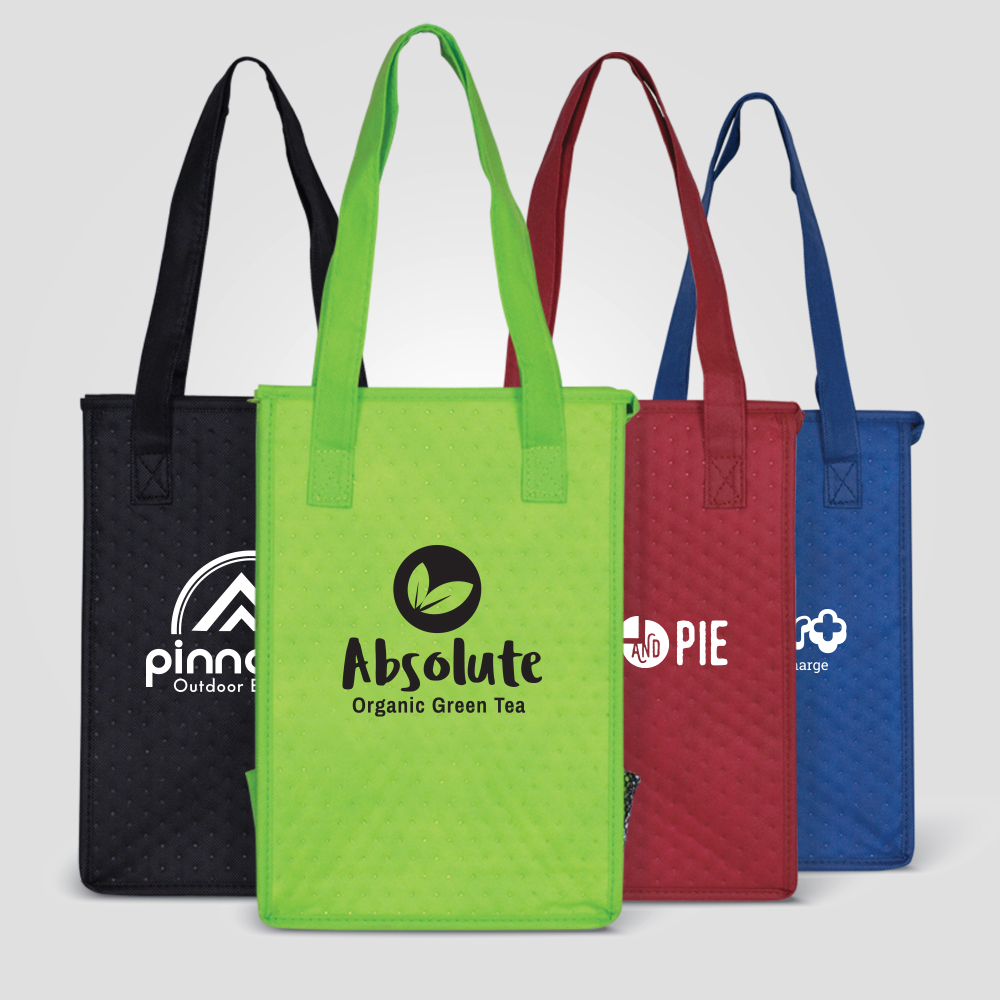 Cross Country - Non-Woven Insulated Lunch Tote Bag 12