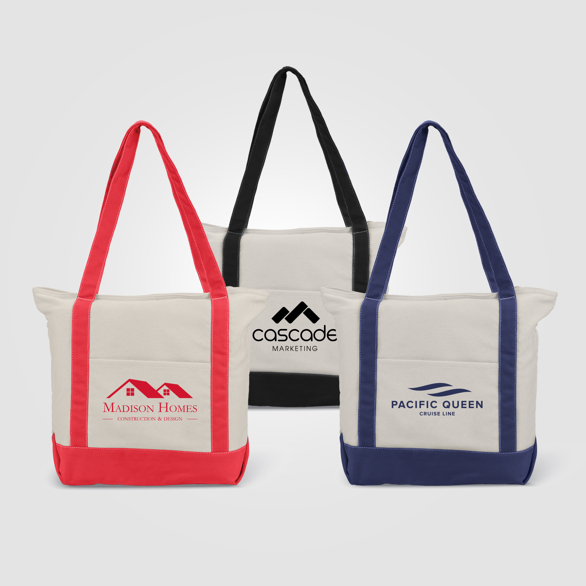 Zephyr - 12 oz. Cotton Canvas Tote Bag