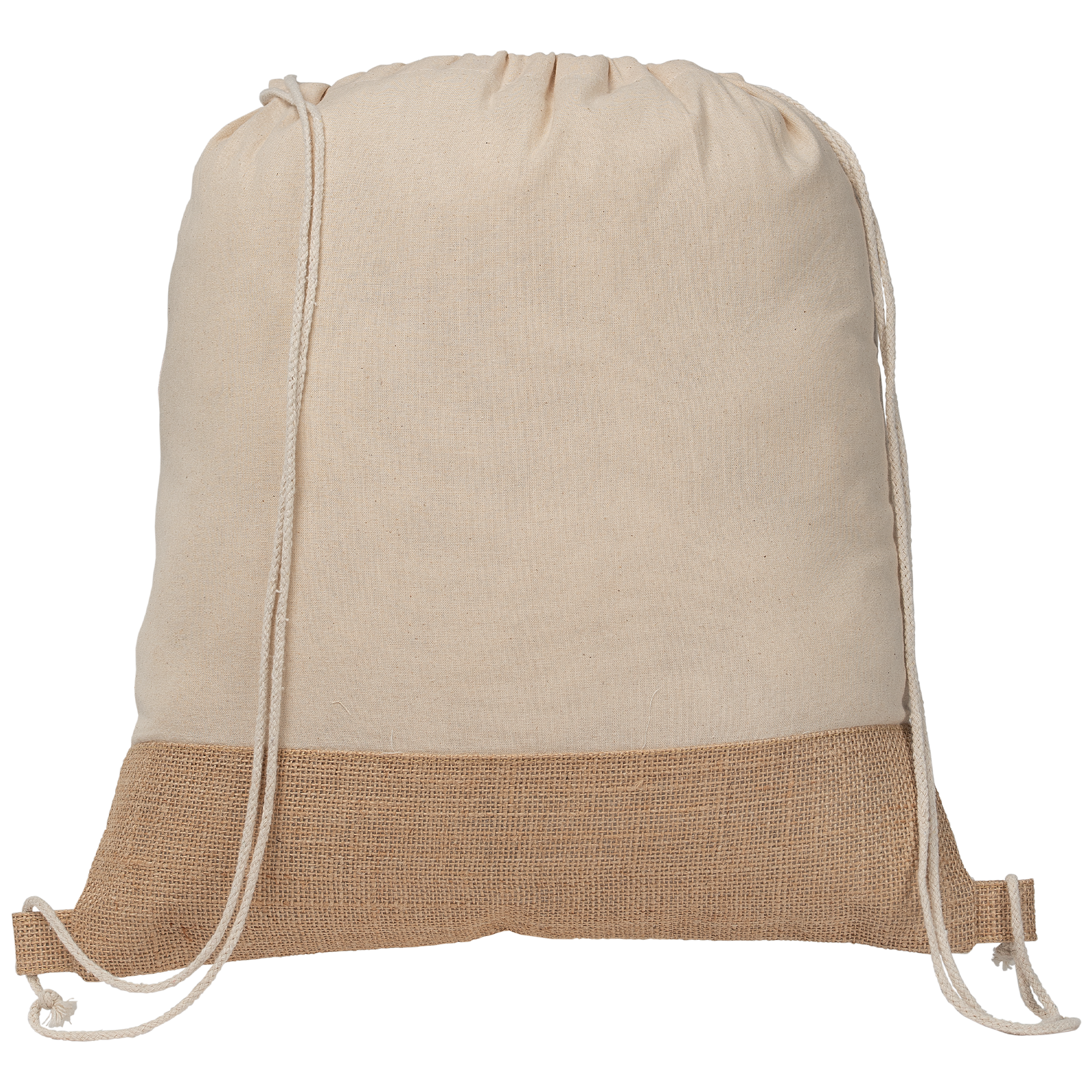 Rioâ¢ 5 oz. Recycled Cotton and Jute Drawstring Bag