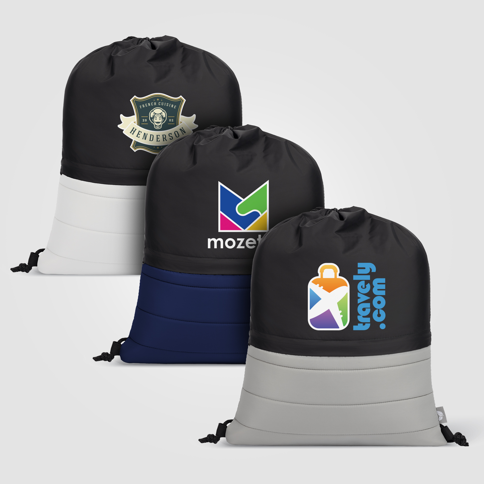 SportStyle rPET Nylon Drawstring Bag