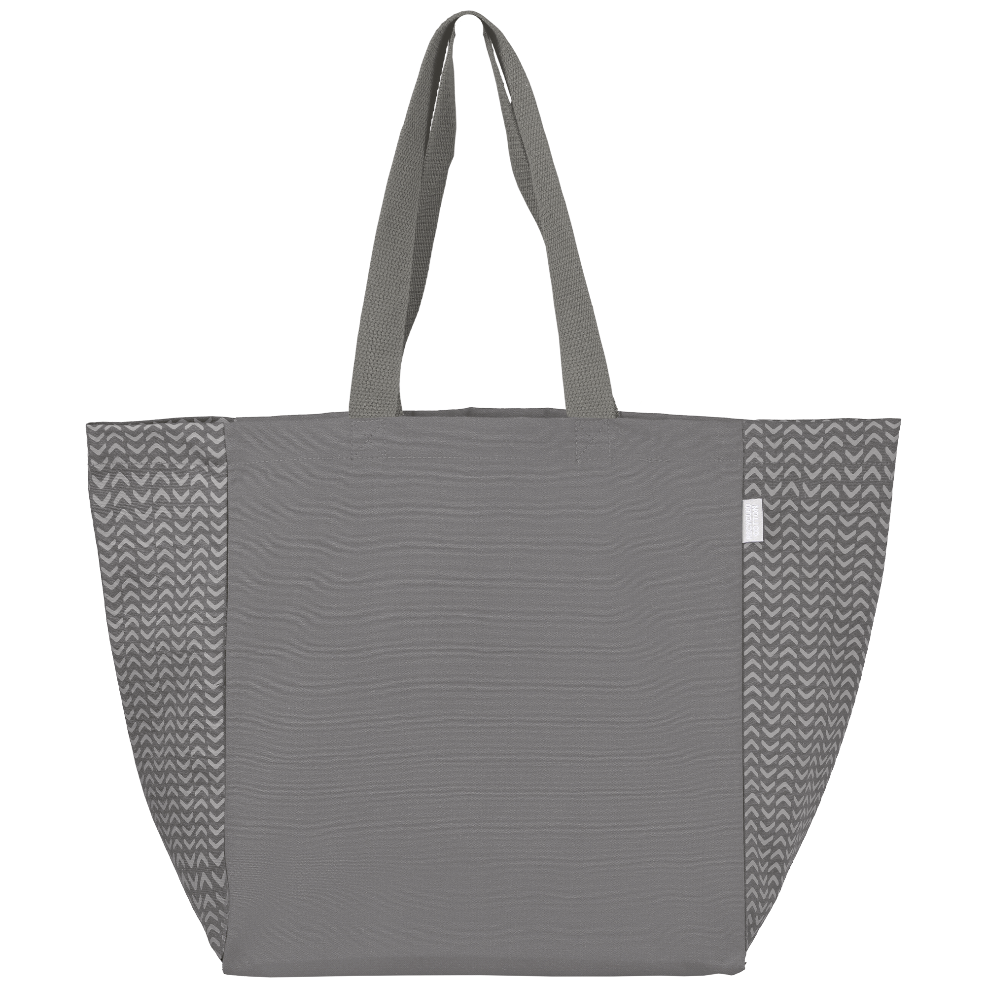 Toronto – 8 oz. Recycled Cotton Chevron Tote Bag