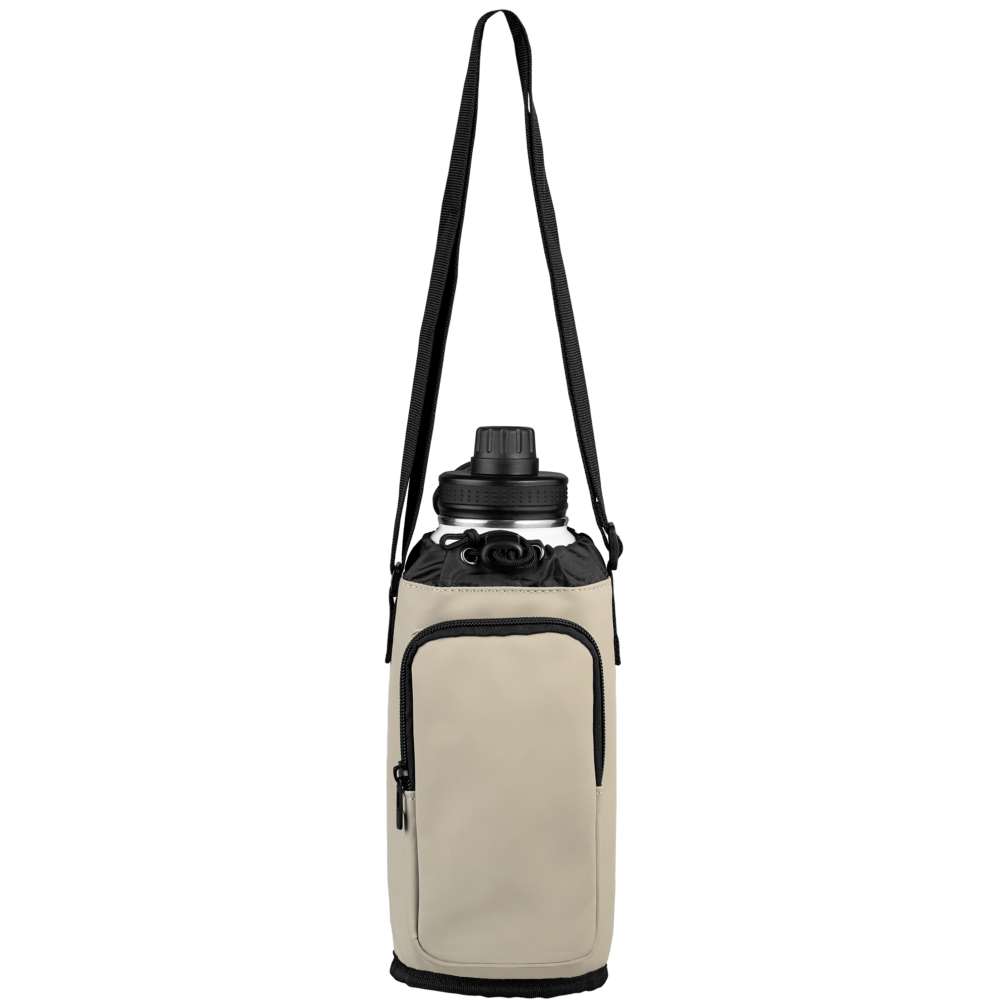 MalmÃ¶ – Recycled PU Zipper Pocket Bottle Bag – 1.8 L
