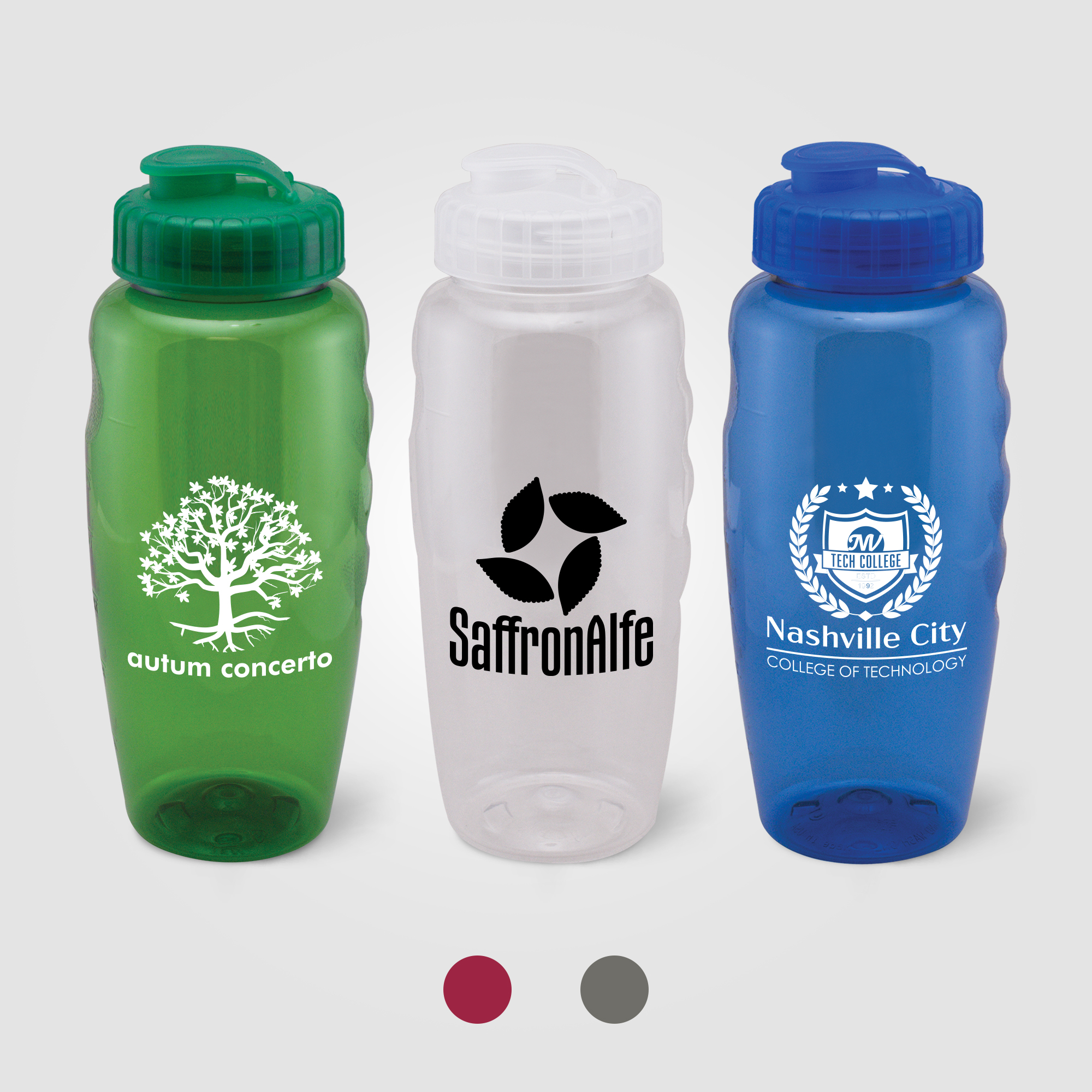 Hydrate - 30 oz. Sports Gripper Water Bottle 2