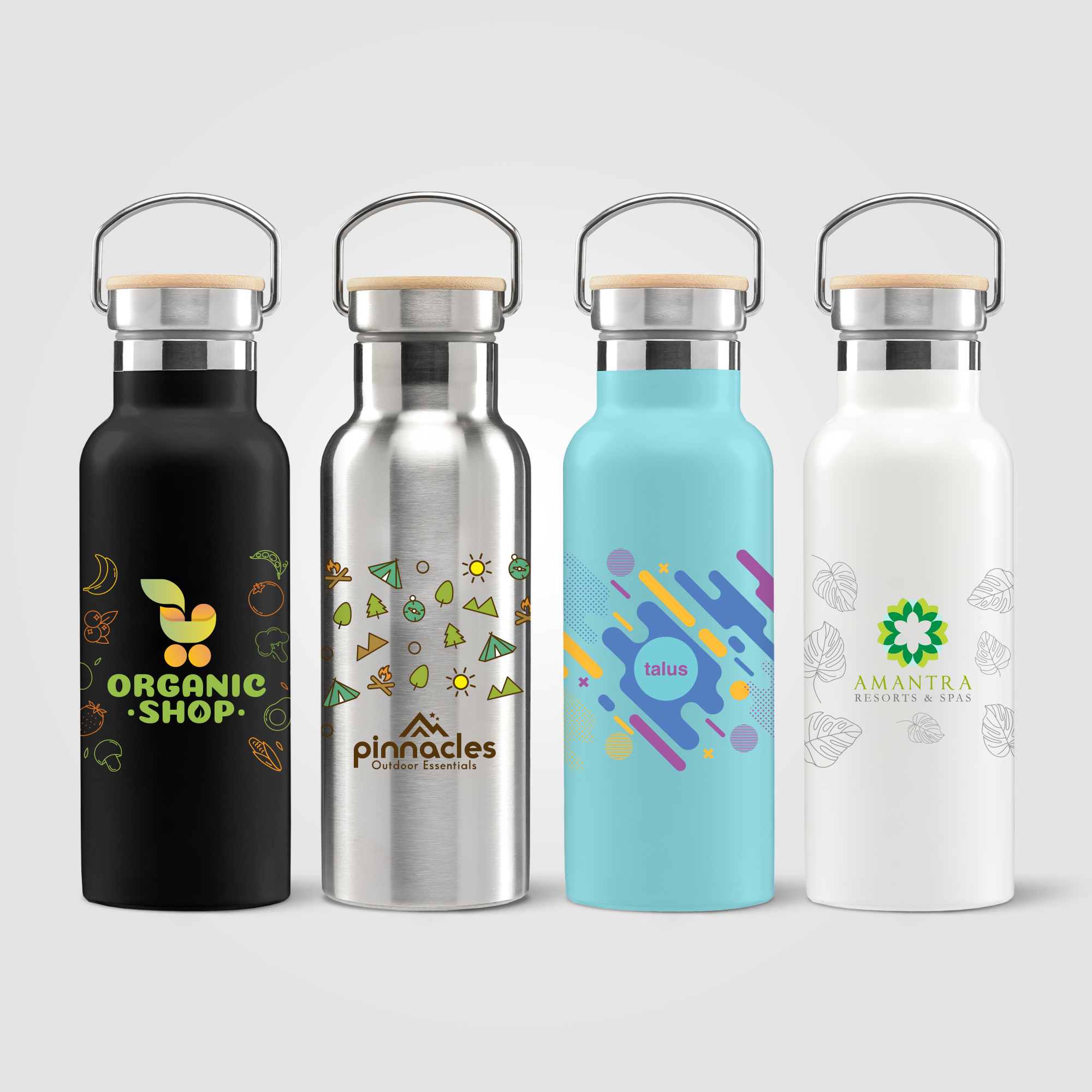 Oahu - 16 oz. Double-Wall Stainless Canteen Bottle