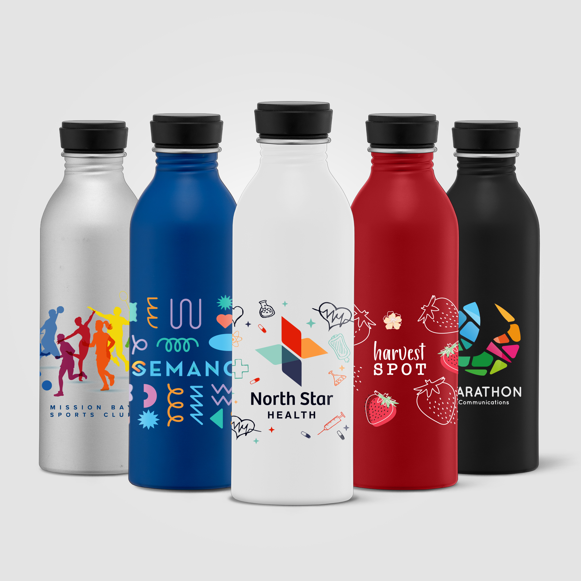 Rio Grande - 18 oz. Single Wall Aluminum Water Bottle 11