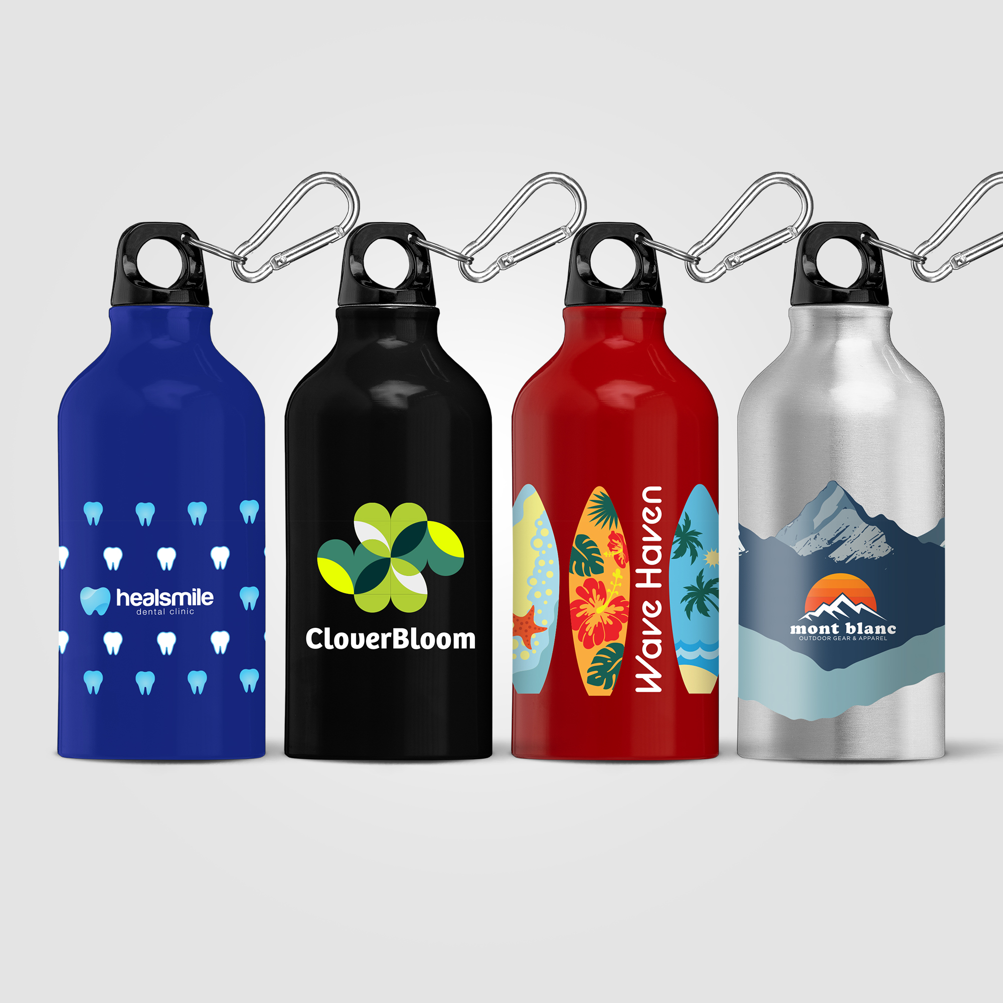 Portland - 19 oz. Aluminum Water Bottle, custom water bottle with logo imprint 8