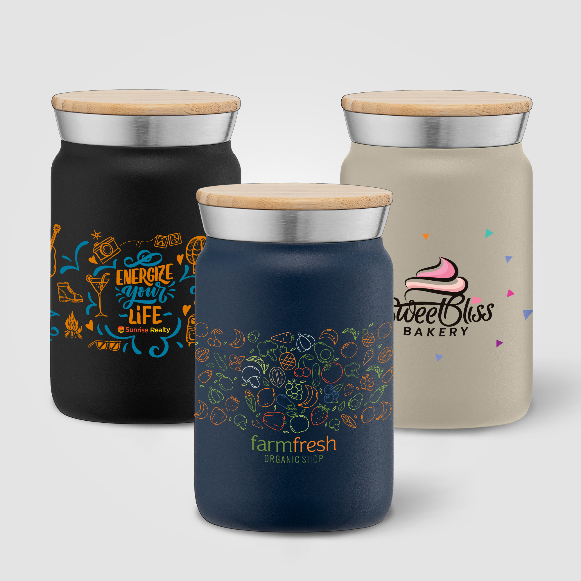 Nordic - 9 oz. Double Wall Copper-Lined Stainless Steel Tumbler with Bamboo Lid 37