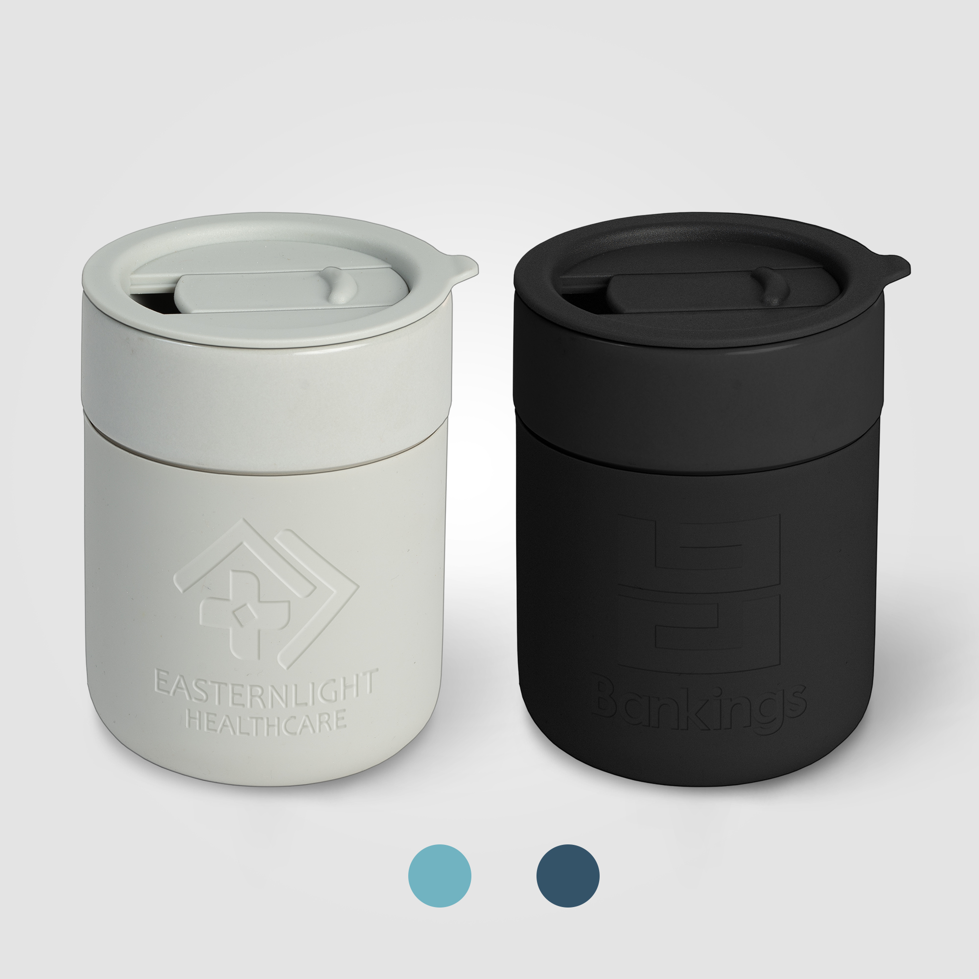 Obsidian - 10 oz. Ceramic and Silicone Mug 7