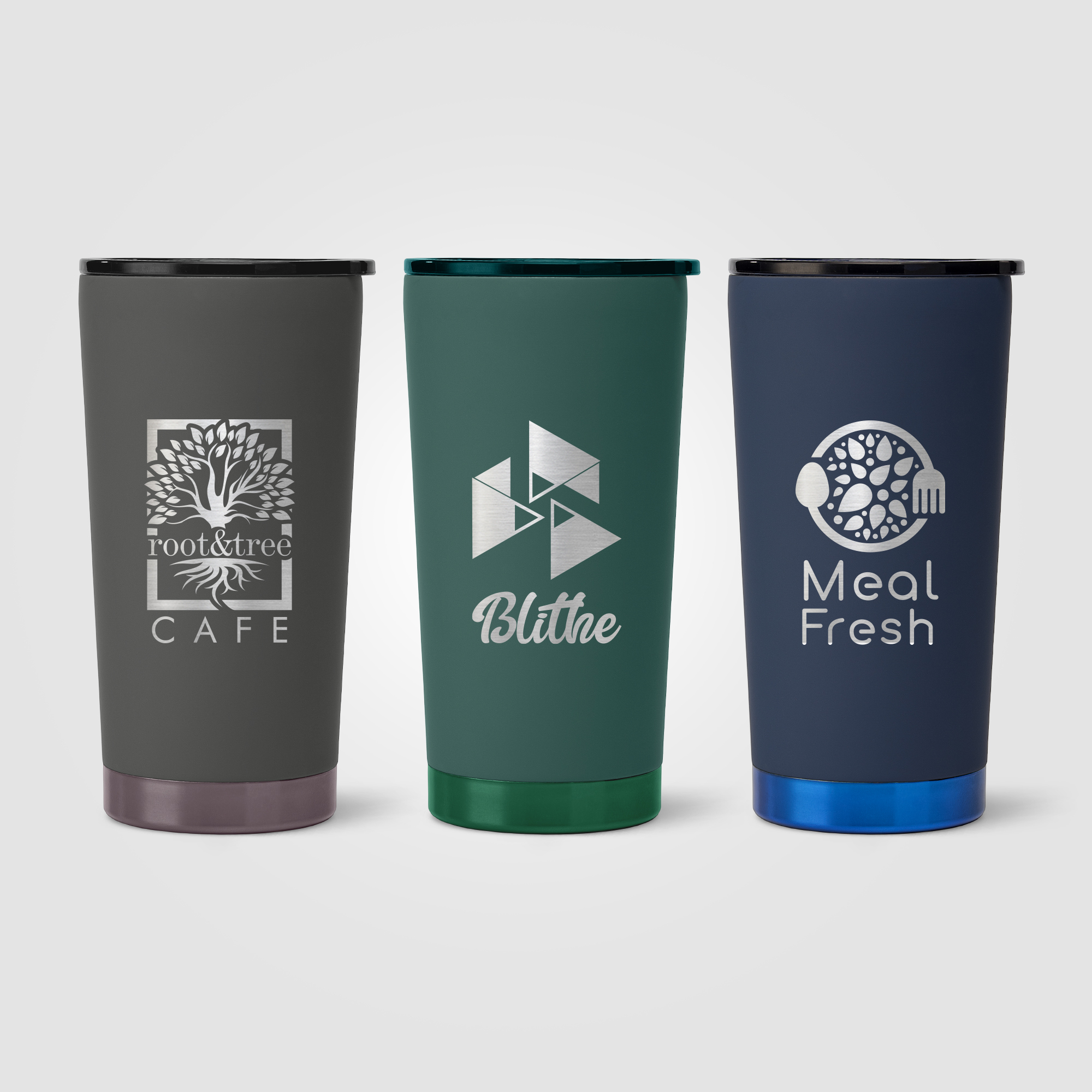 Whistler Monochrome - 18 oz. Double-Wall Stainless Tumbler 1