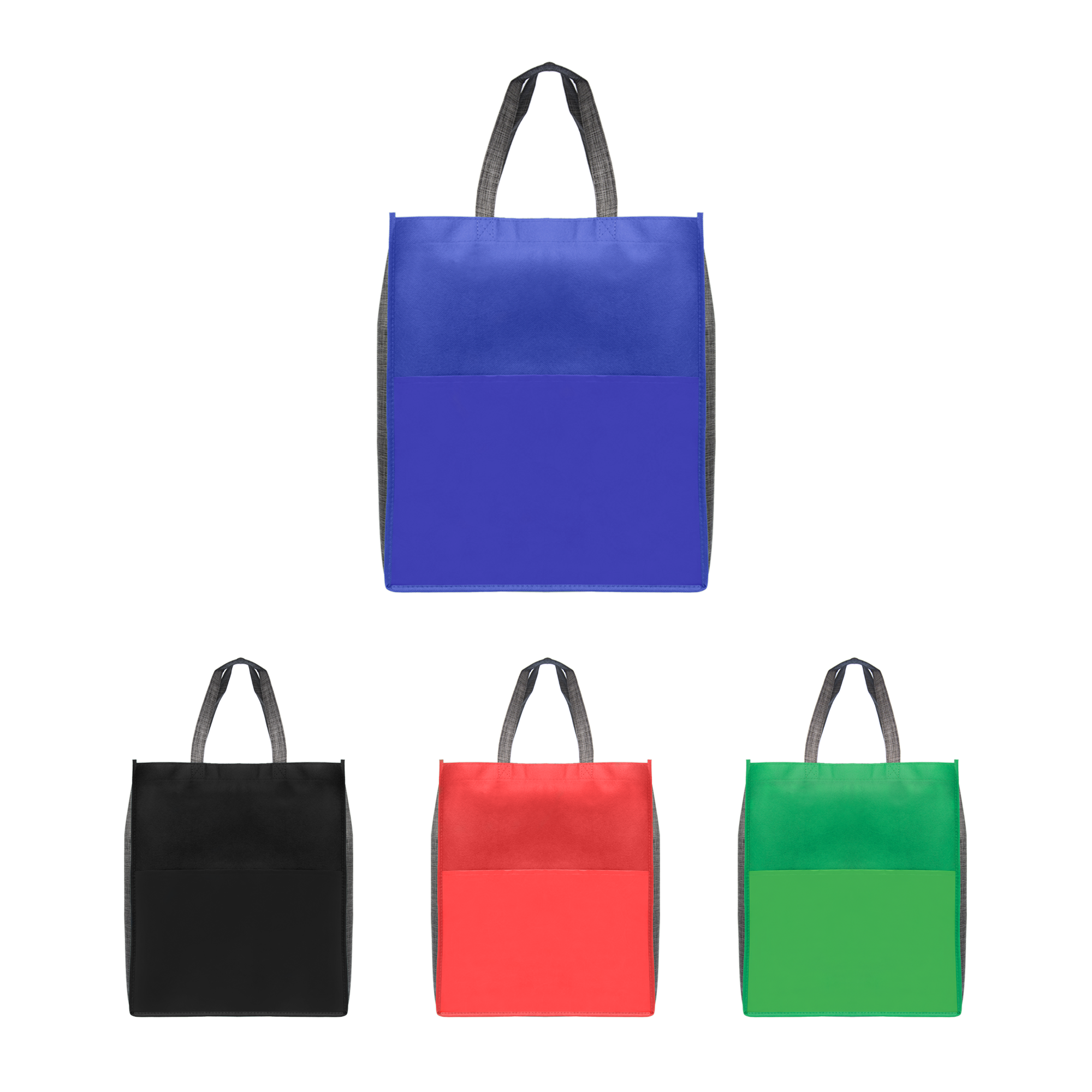 Rome - Non-Woven Tote Bag with 210D Pocket
