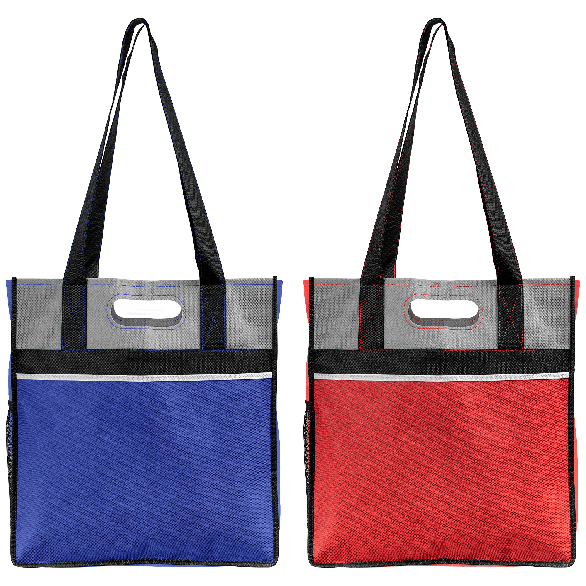 Oslo - Quad-Handle Non-Woven Shopping Tote Bag