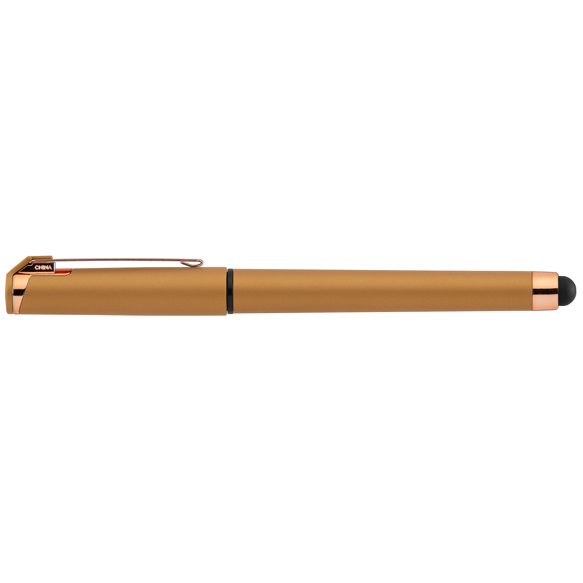 Islander Softy Rose Gold Metallic Designer Gel Pen w/ Stylus 26