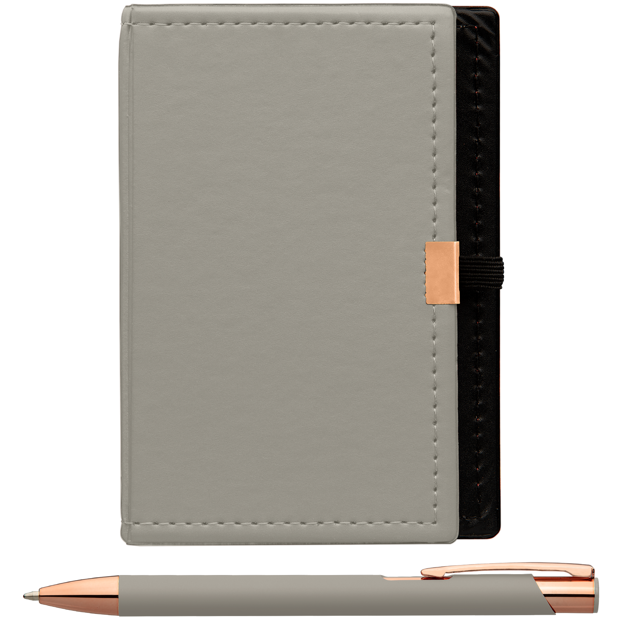 Note Caddy & Crosby Rose Gold Pen Gift set