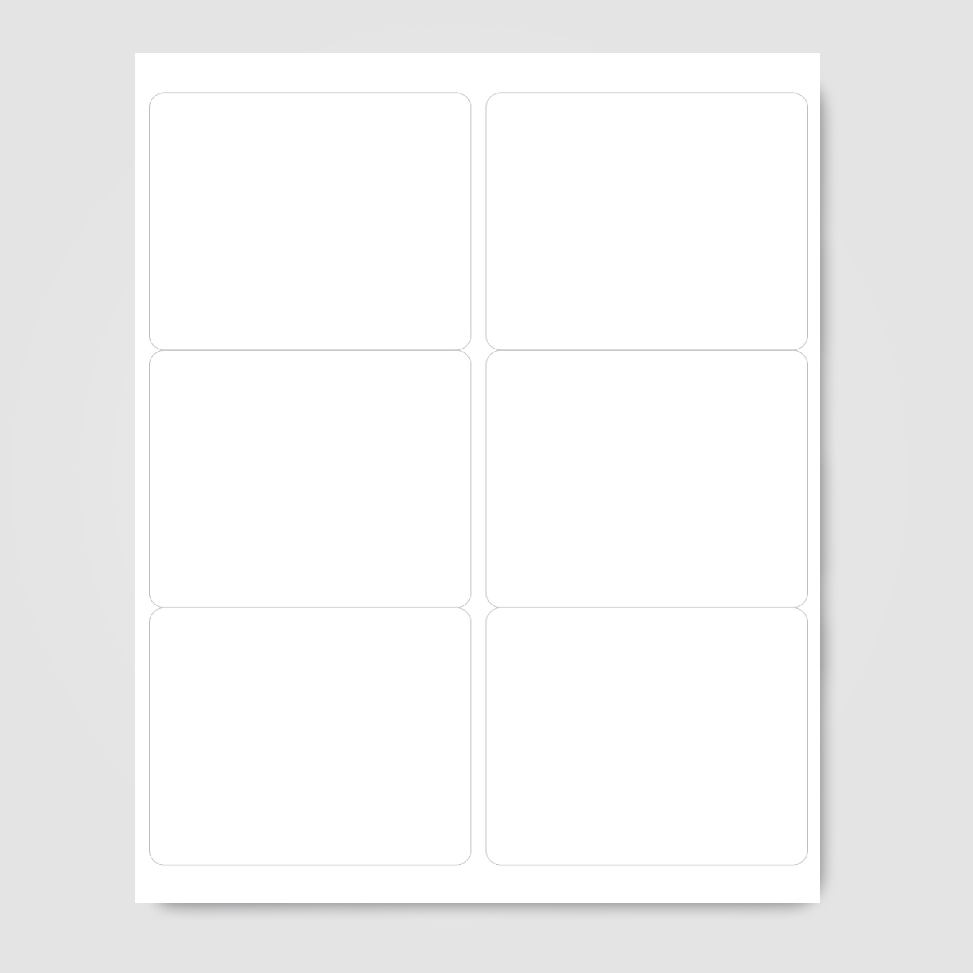 Large Shipping Label - 3-1/3" x 4"