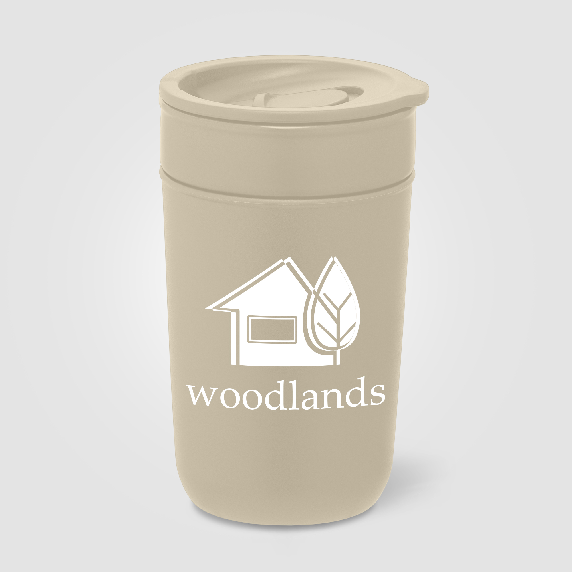 Danube - 12 oz. Ceramic Tumbler with Recycled Plastic Exterior & Lid 29