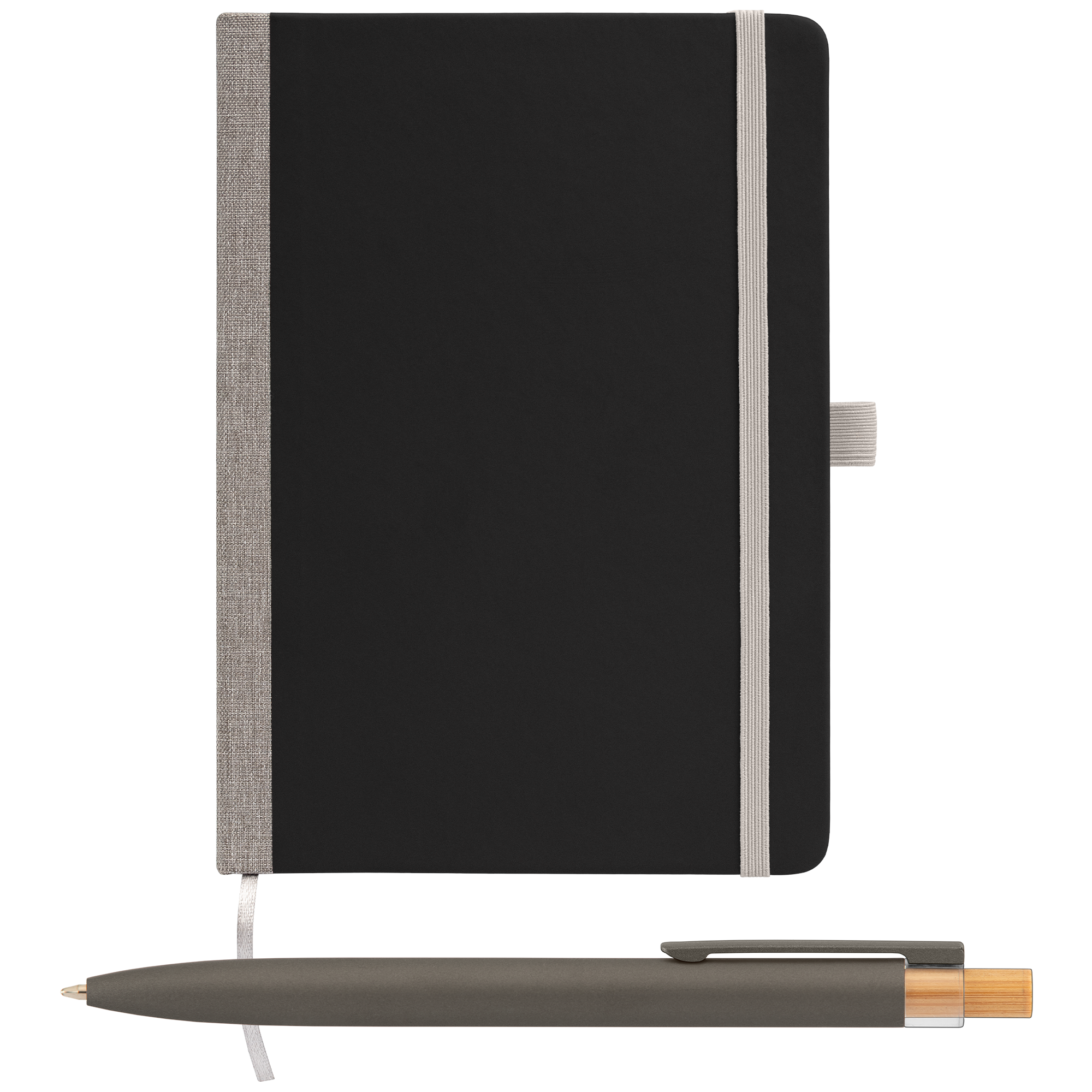 Steinbeck Recycled Hard Cover Journal & Pen Set - A5 5.9" x 8.3" 25