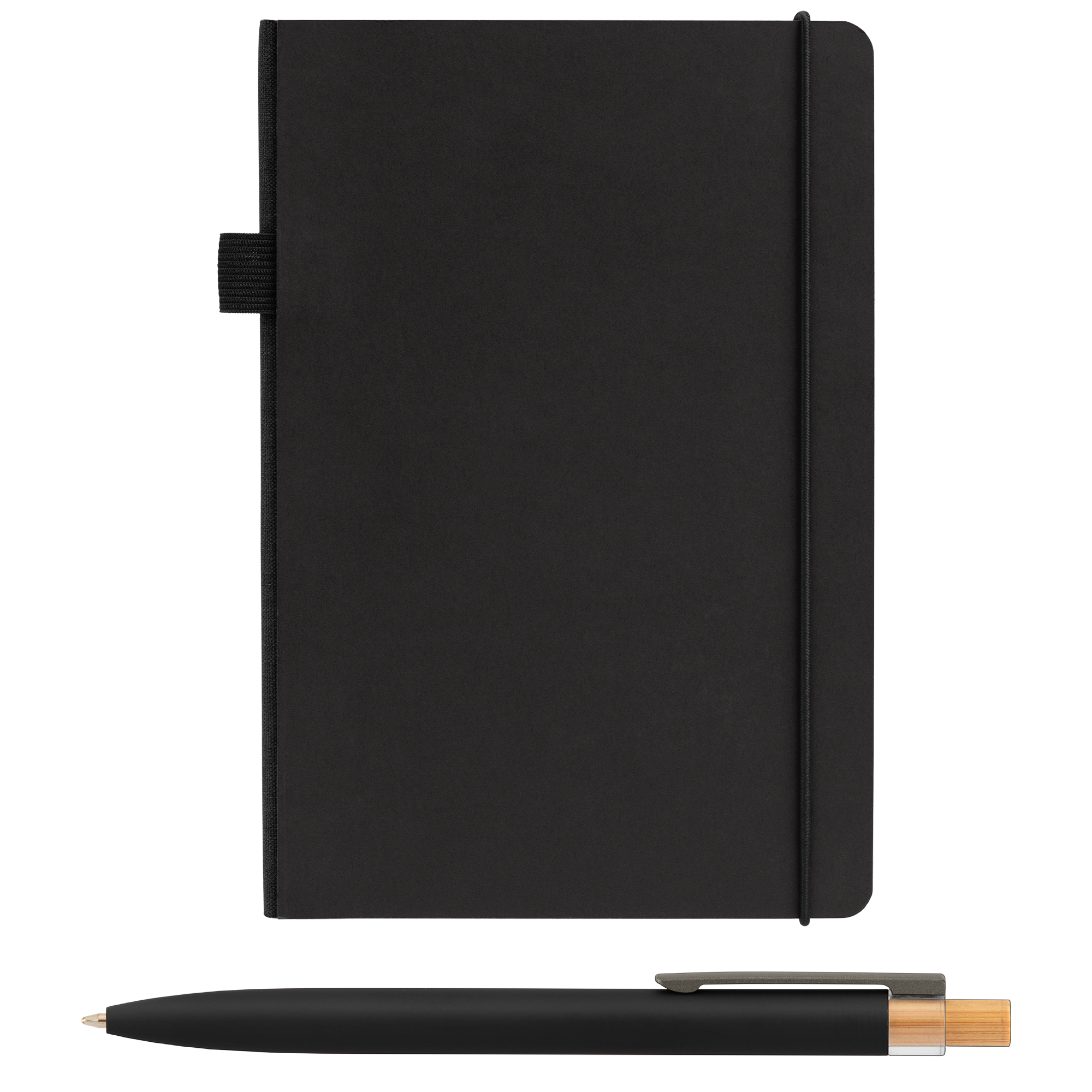 Recycled Kraft Paper Cover Journal & Pen Set - A5 5.9" x 8.3" 17