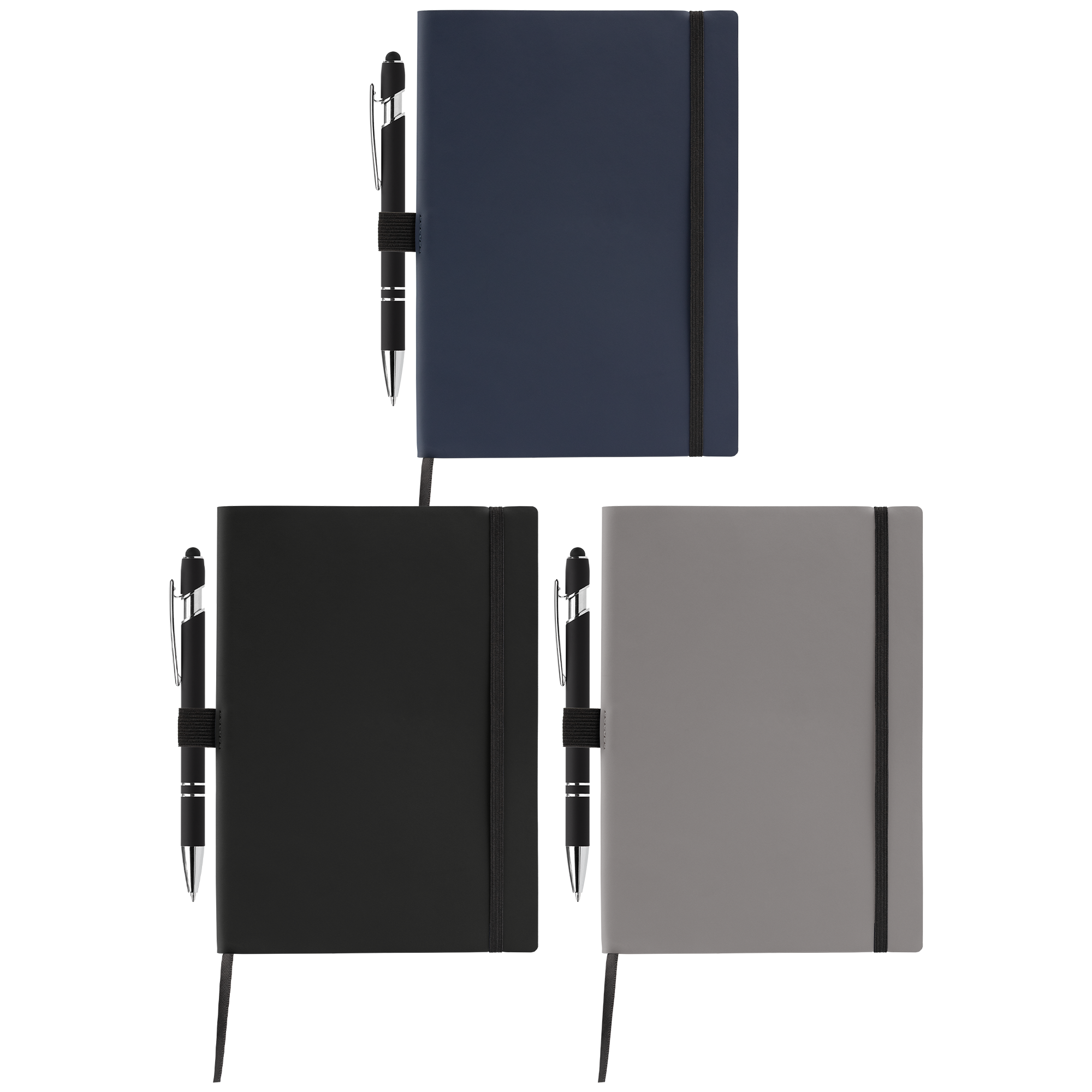 Hemingway Recycled Soft Cover Journal & Pen Set - A5 5.5" x 8.3" 20