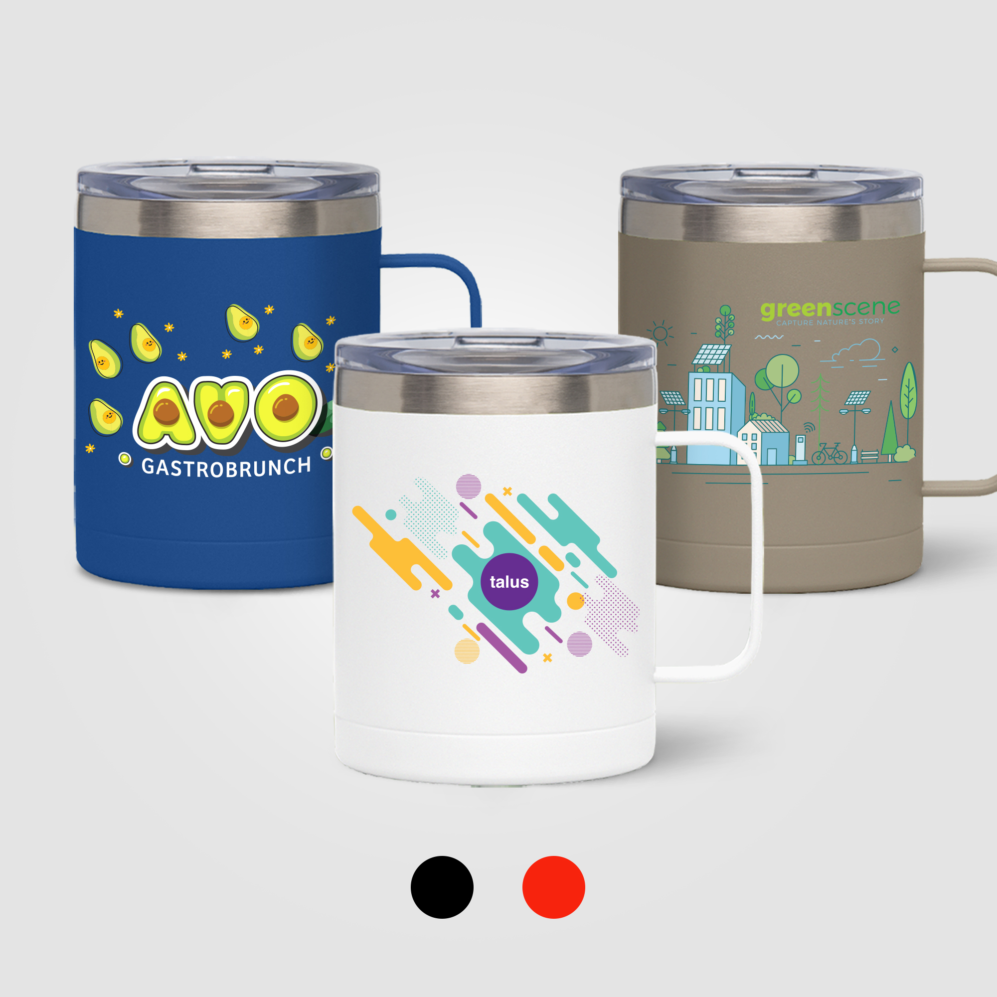 Glamping - 14 oz. Double-Wall Stainless Mug