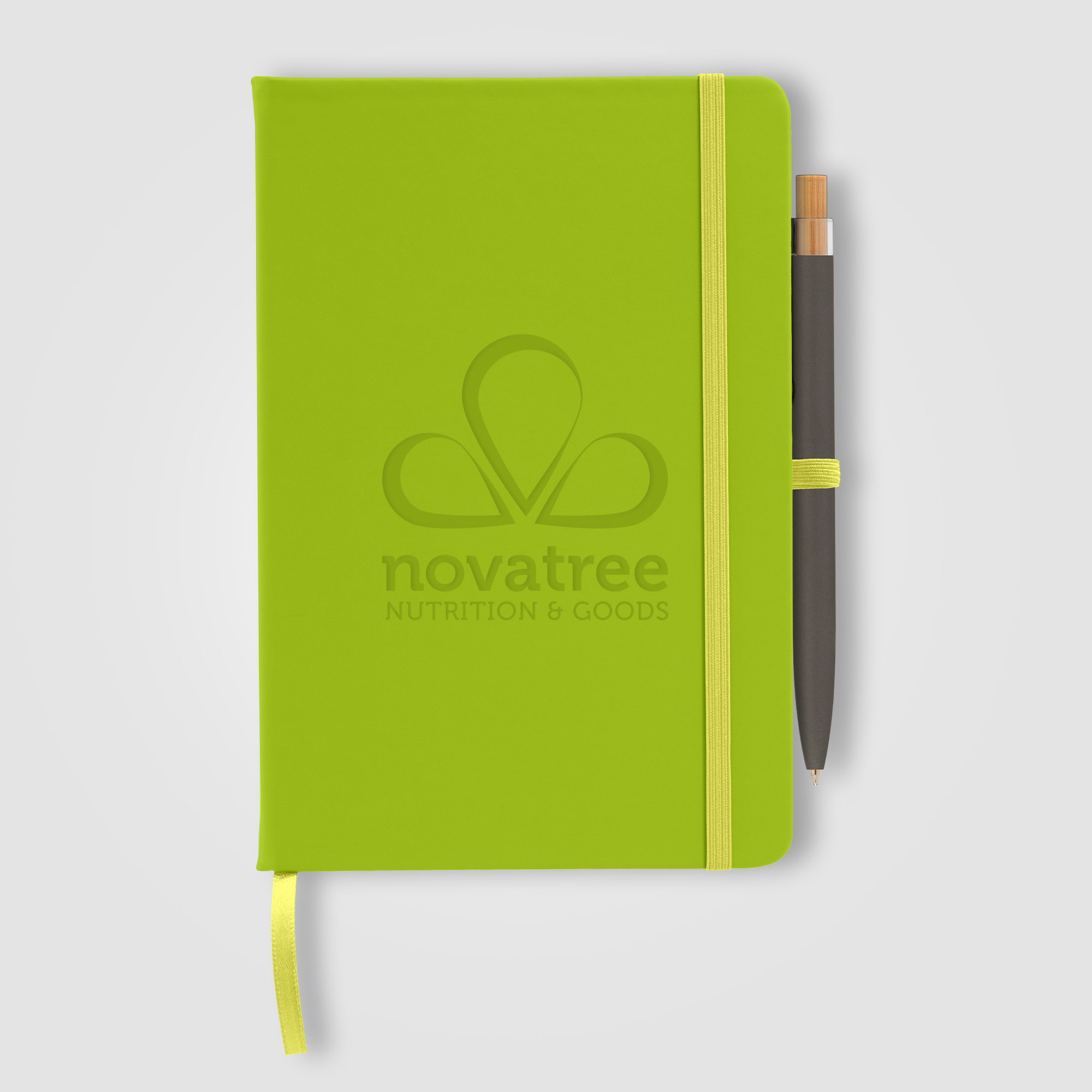 Wilde Recycled Hard Cover Journal & Pen Set - A5 5.5" x 8.3" 4