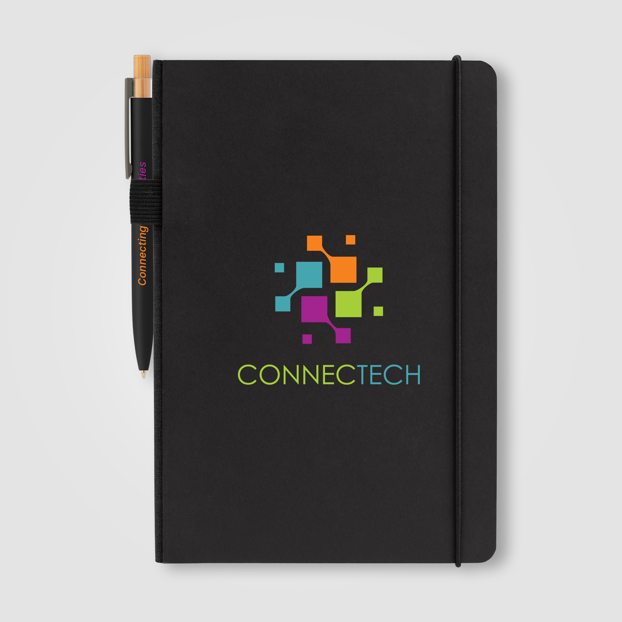 Recycled Kraft Paper Cover Journal & Pen Set - A5 5.9" x 8.3" 7