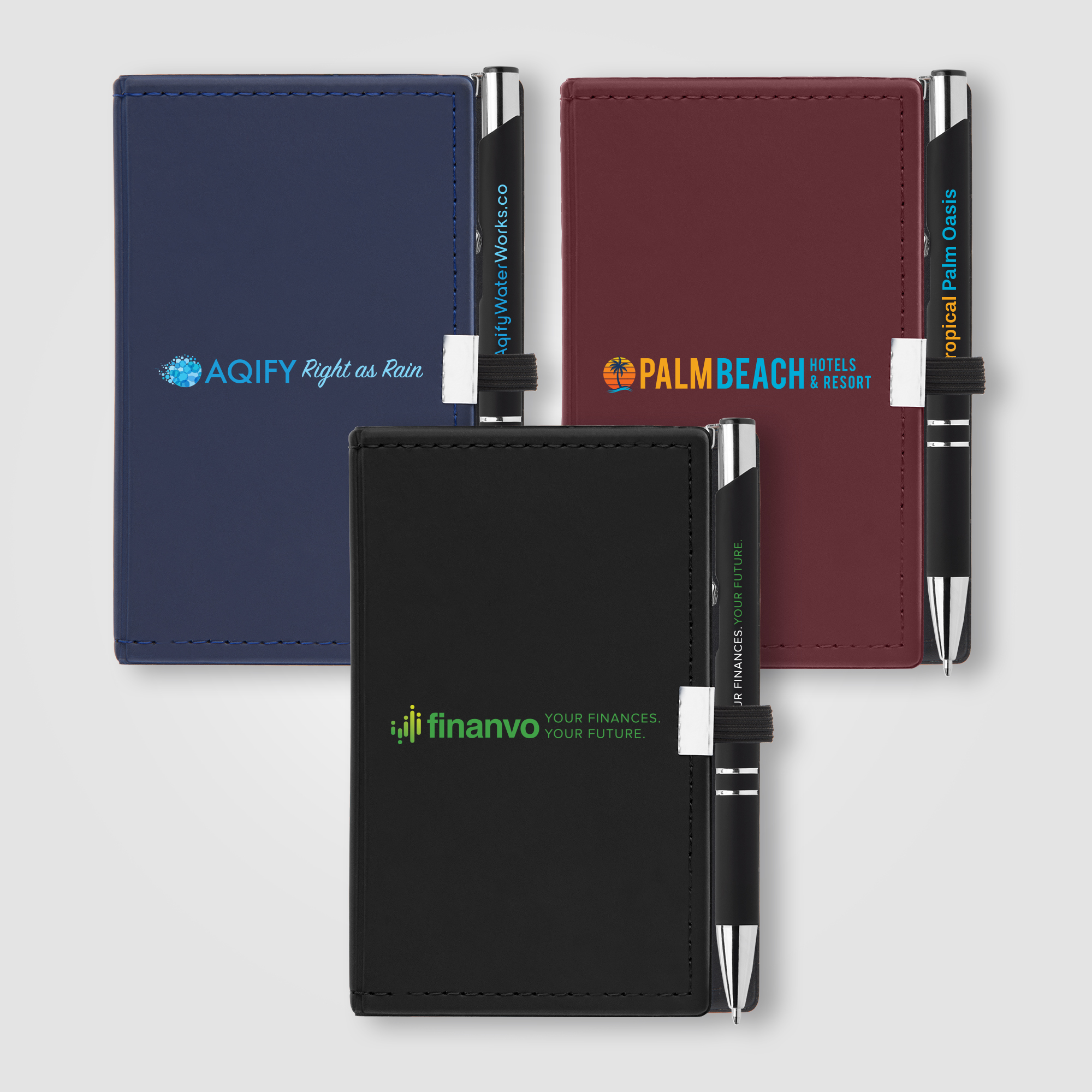 Note Caddy & Tres-Chic Pen Gift Set 1