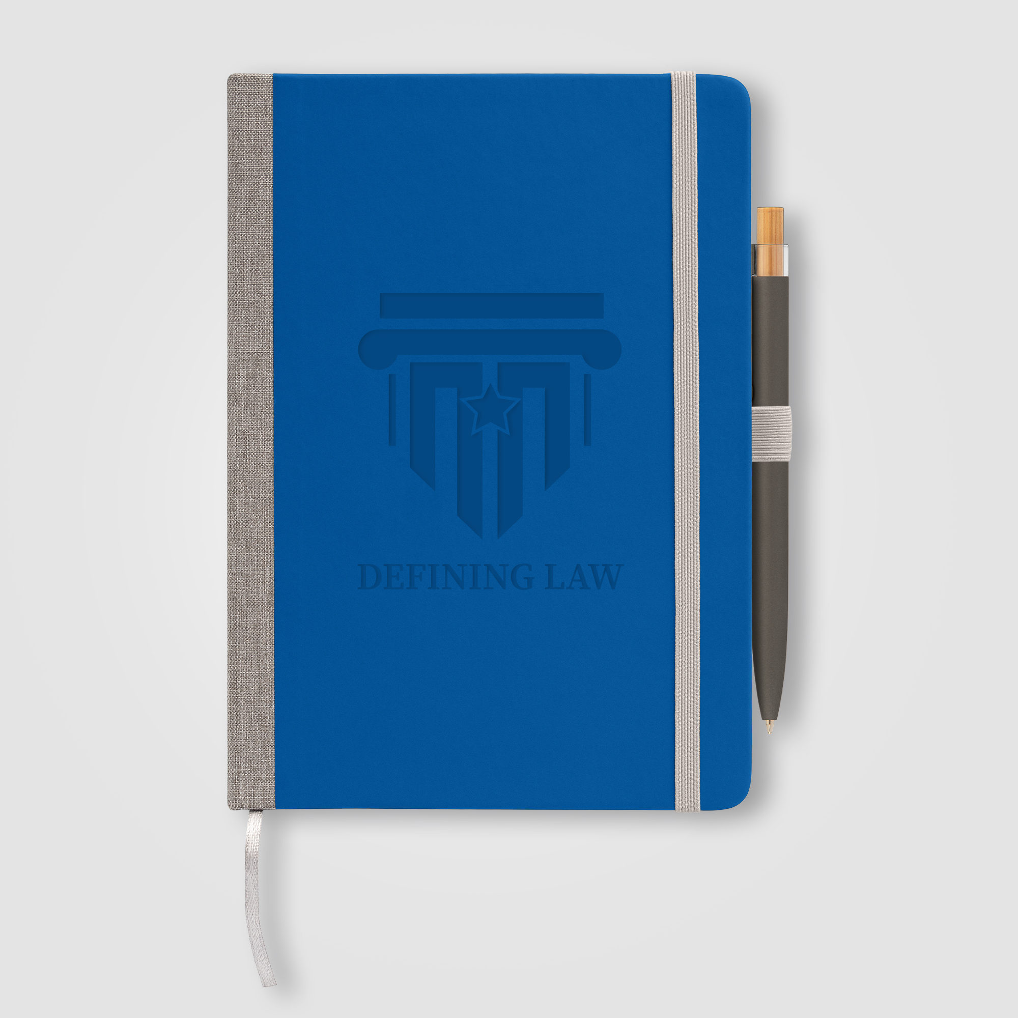 Steinbeck Recycled Hard Cover Journal & Pen Set - A5 5.9" x 8.3" 22