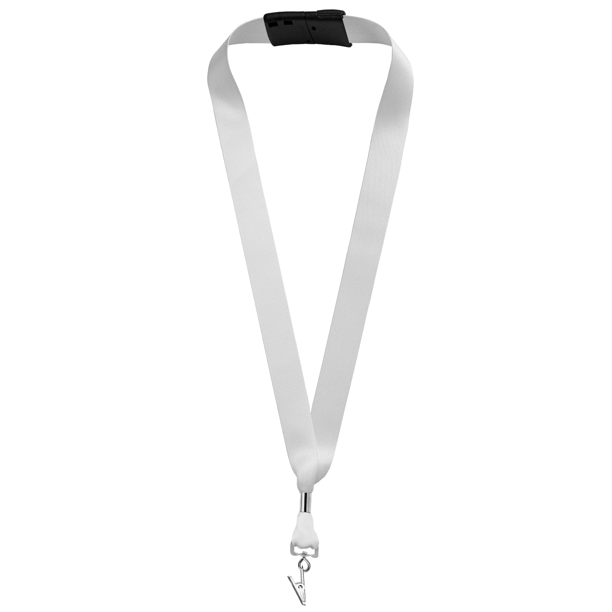Zevi rPET Bulldog Clip Breakaway Lanyard - 36" x 1" 7